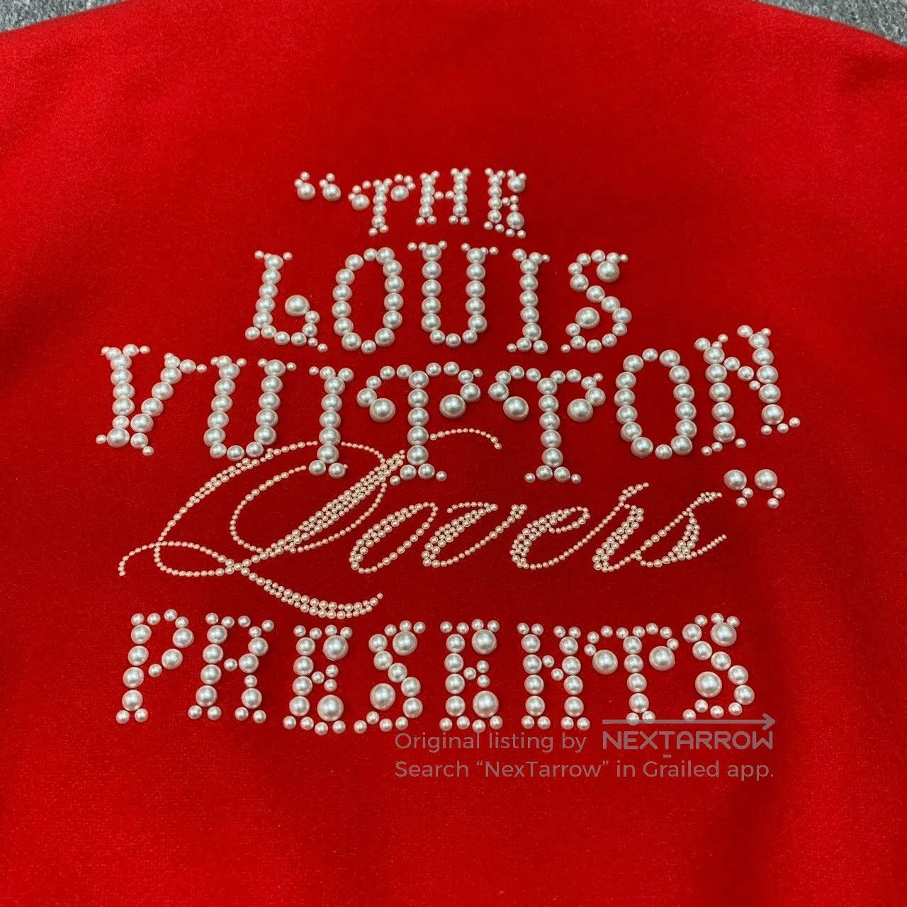 Louis Vuitton louis vuitton red and white embroidered jacket. Size US L / EU 52-54 / 3 - 6 Thumbnail