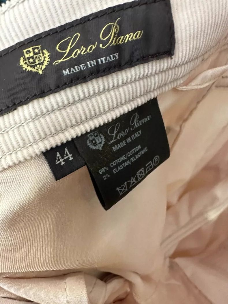 Loro Piana LORO PIANA Casual trousers Size 28" / US 6 / IT 42 - 2 Thumbnail