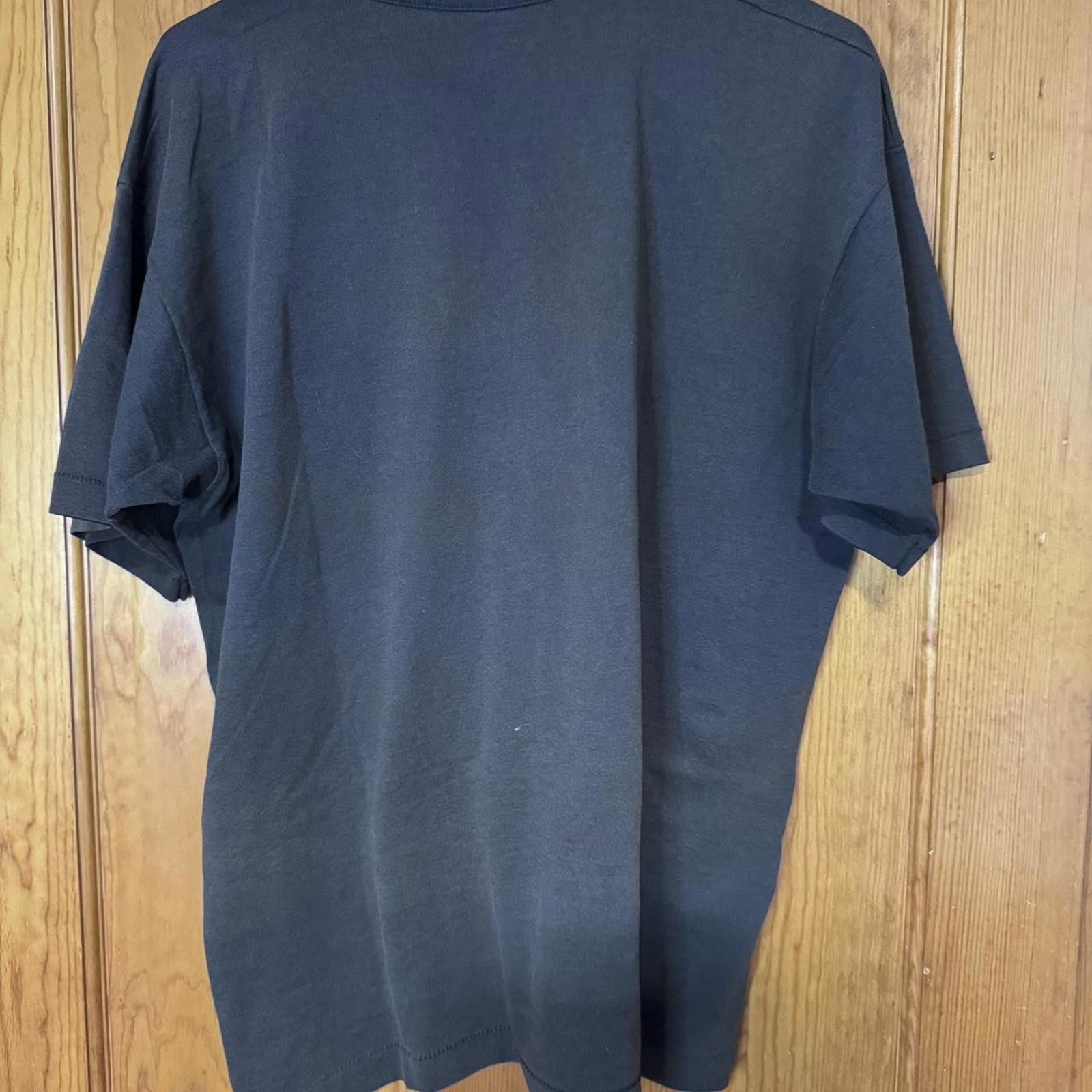 Fruit Of The Loom Fruit of the Loom Men's Black and Grey Tshirt Size US XL / EU 56 / 4 - 2 Thumbnail