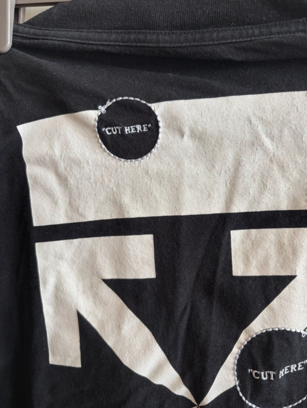 Off-White Off white cut off tee Size US S / EU 44-46 / 1 - 3 Thumbnail