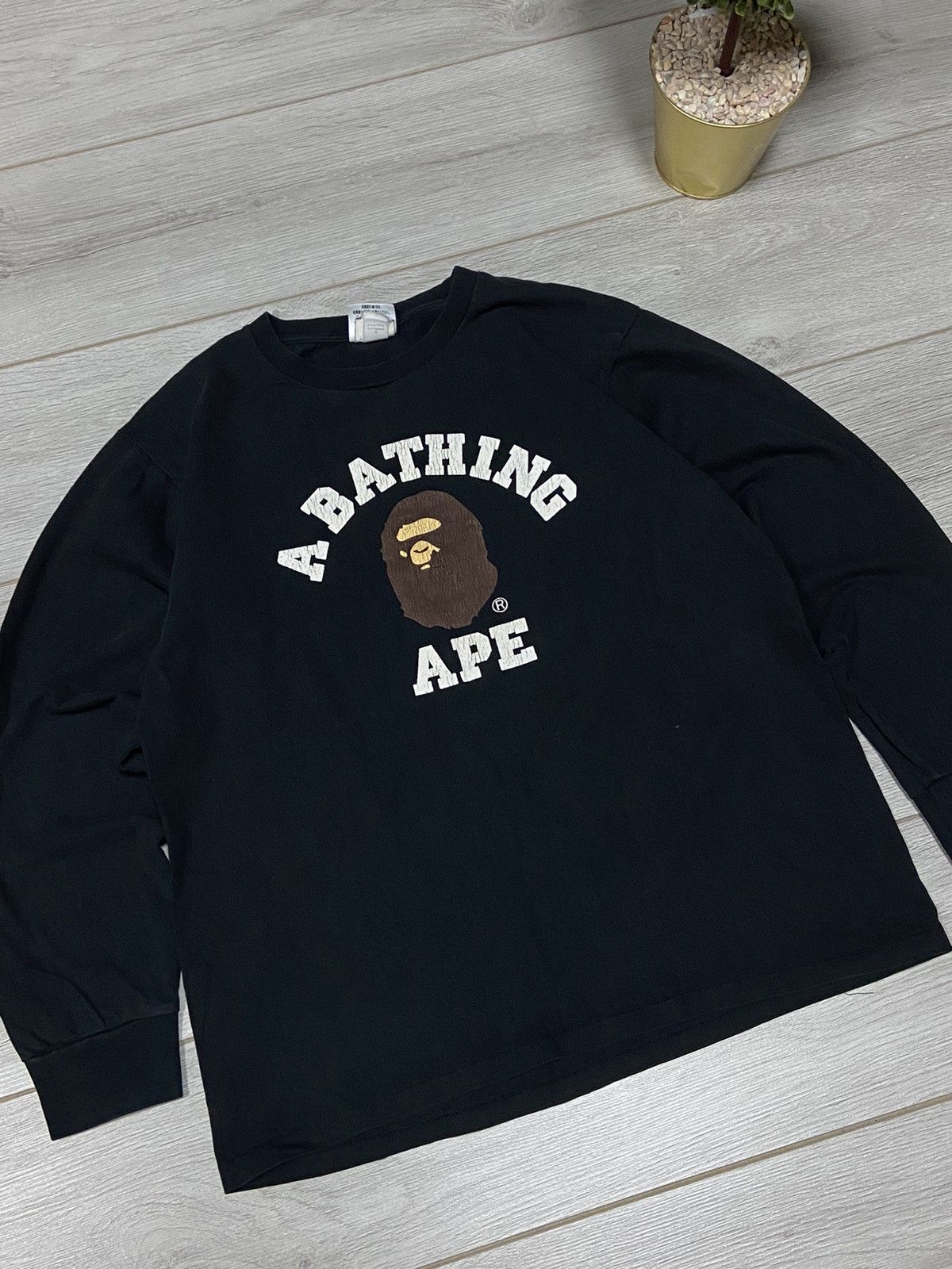 Bape Bape long sleeve ape head Size US L / EU 52-54 / 3 - 2 Thumbnail