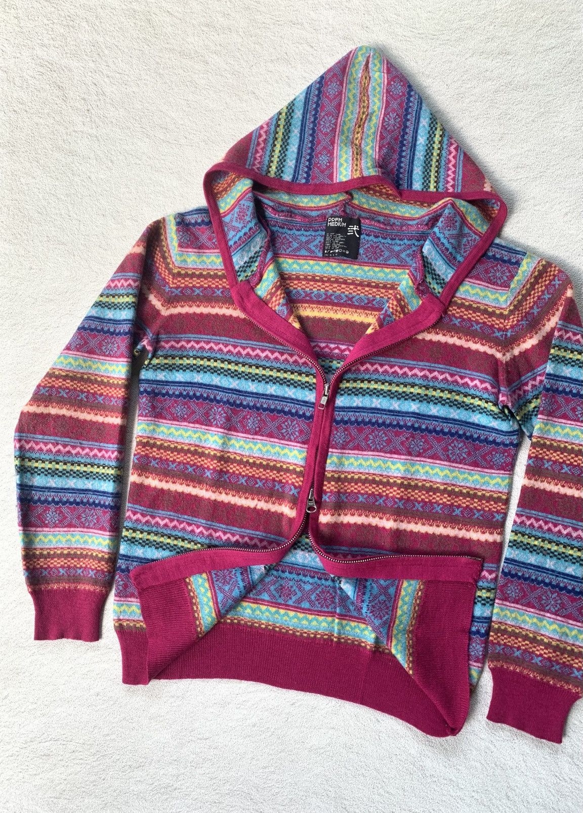PPFM PPFM Navajo knit Hoodie Size US M / EU 48-50 / 2 - 3 Thumbnail