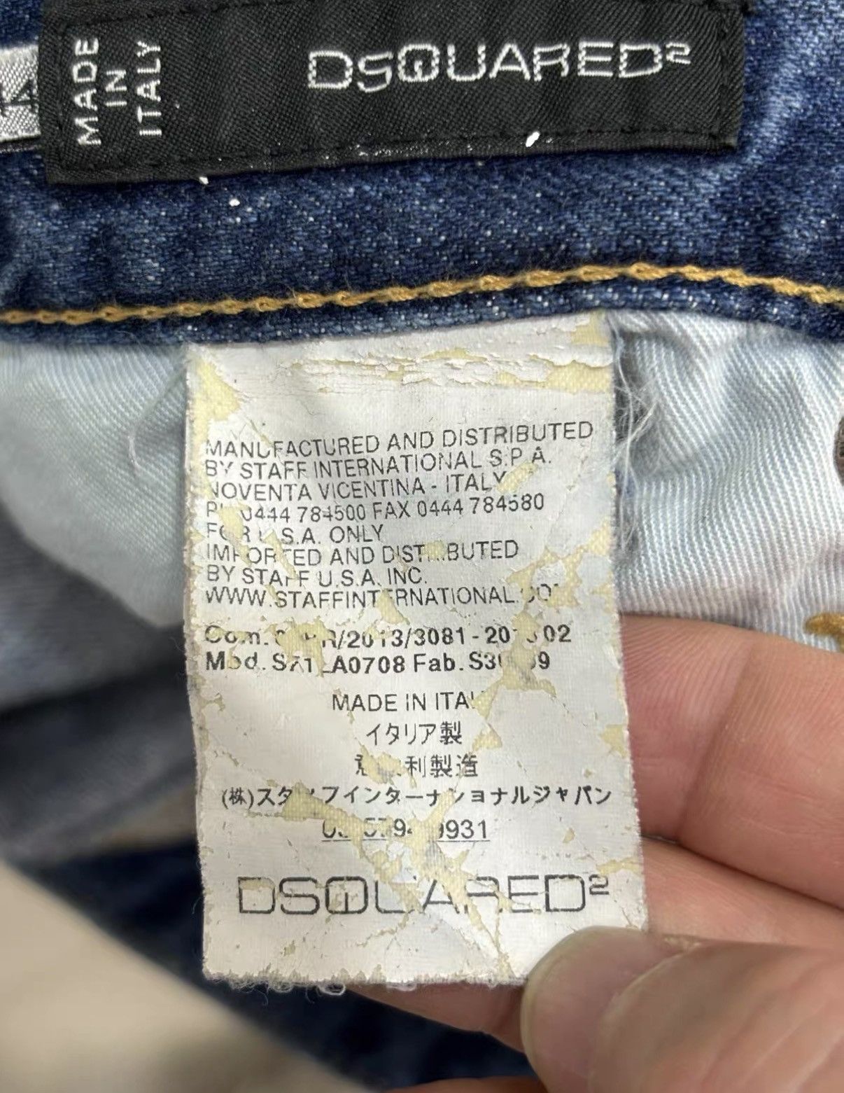 Dsquared2 Dsquared2 D2 Jeans J2 Size US 32 / EU 48 - 6 Thumbnail