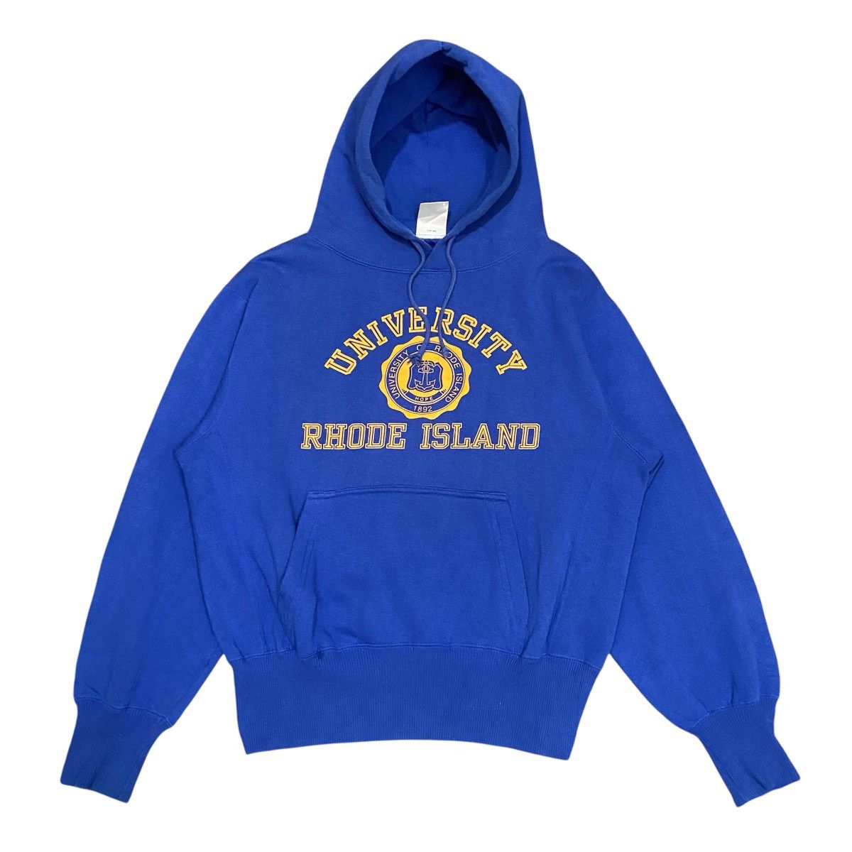 Vintage Vintage 80s University of Rhode Island Hoodie Size US S / EU 44-46 / 1 - 1 Thumbnail