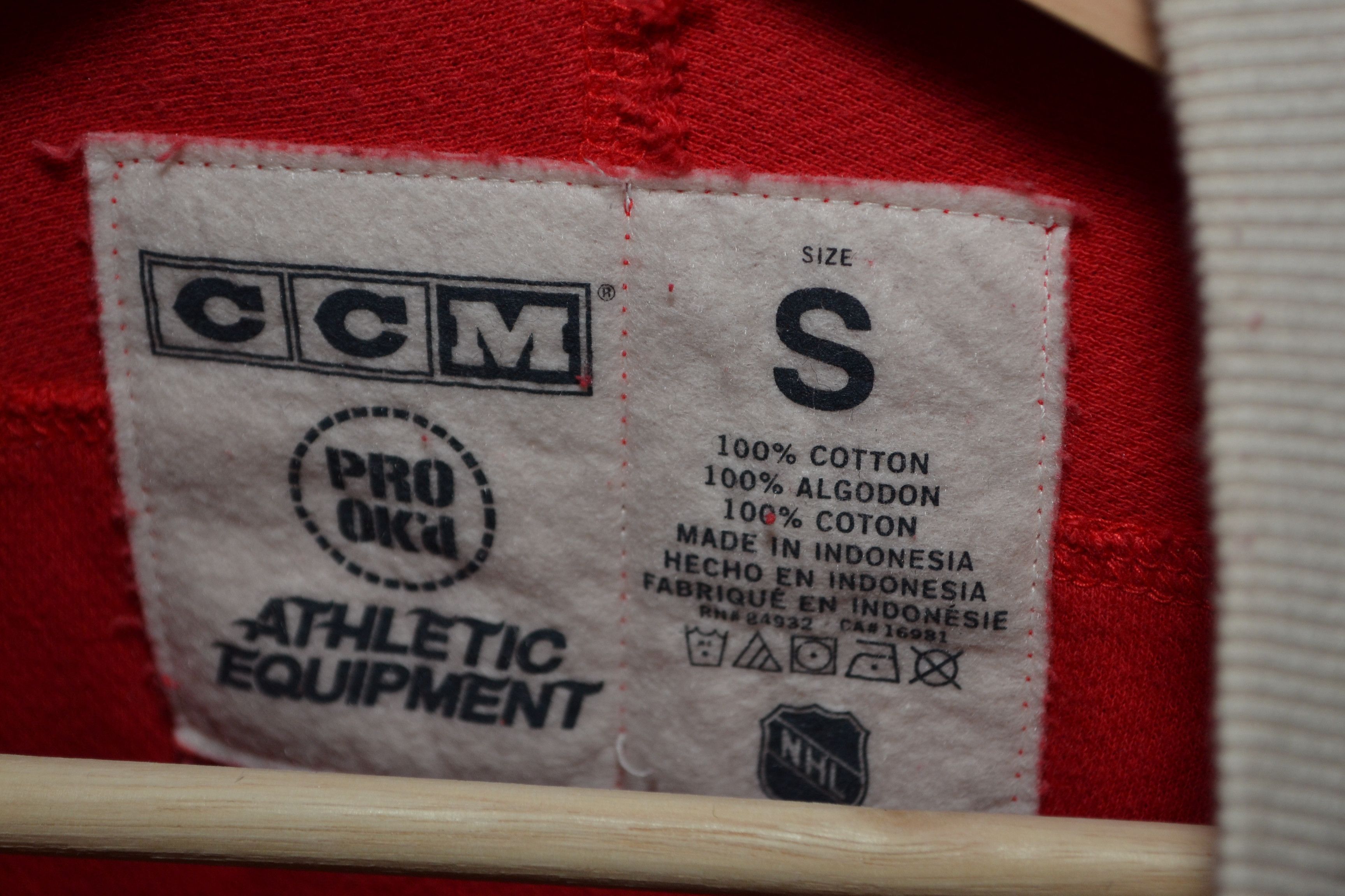 Ccm NHL CCM Reebok Detroit Red Wings Hockey S Lace Up Size US S / EU 44-46 / 1 - 5 Thumbnail