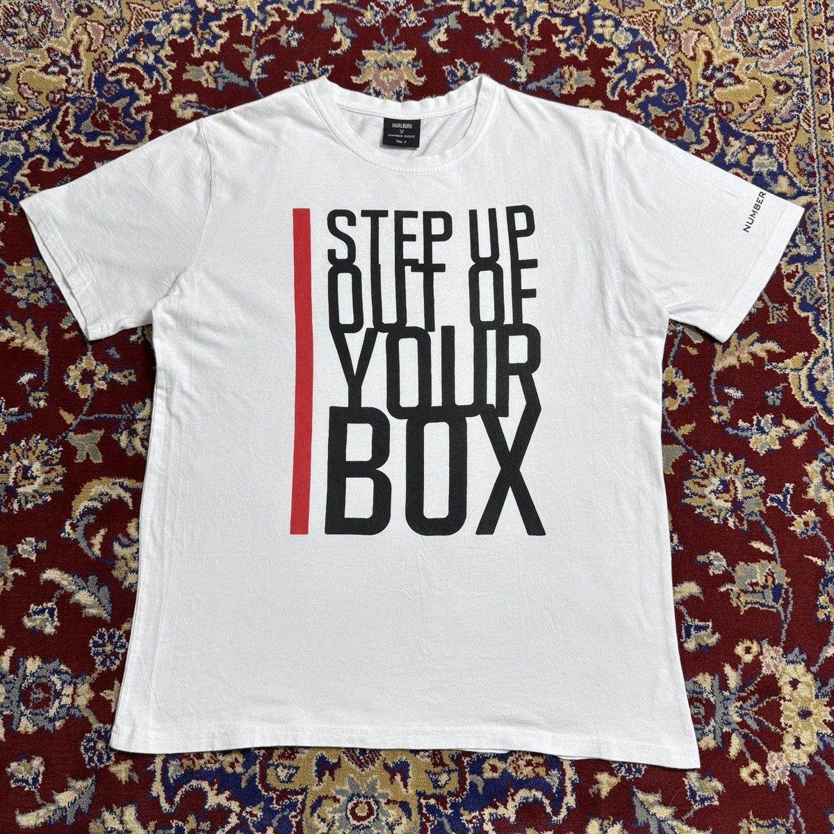 Number (N)ine Vintage Number Nine x Marlboro step up out of your box Y2K Size US L / EU 52-54 / 3 - 3 Thumbnail