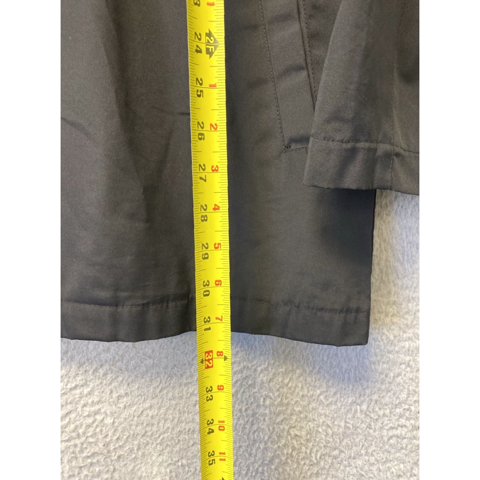 Kenneth Cole Kenneth Cole Coat Men L Wool Polyester Overcoat Shawl Button Zip Black Mid-Length Casual Business Travel Size US L / EU 52-54 / 3 - 5 Thumbnail