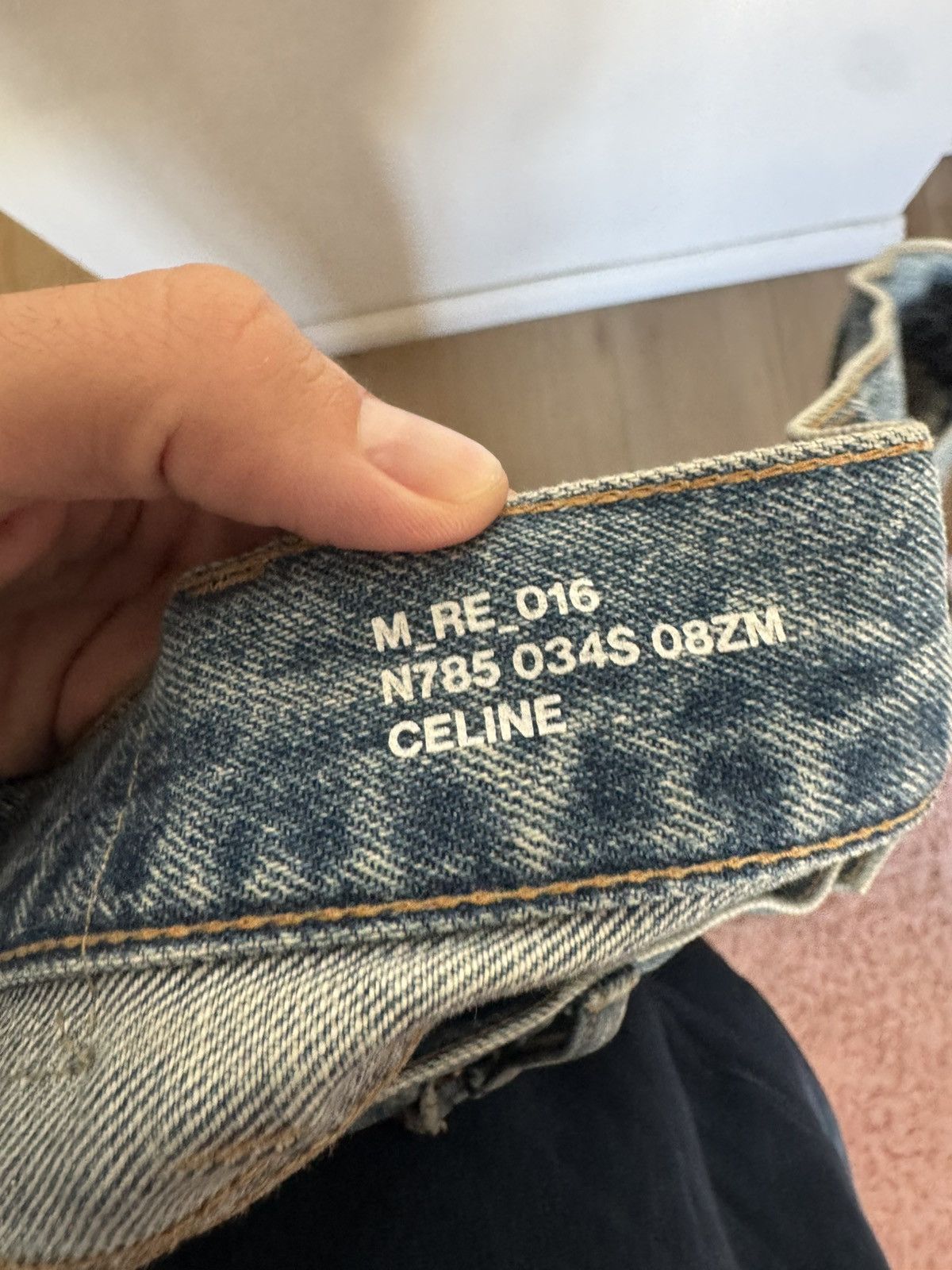 Celine Hedi Wesley Denim Size US 32 / EU 48 - 3 Thumbnail