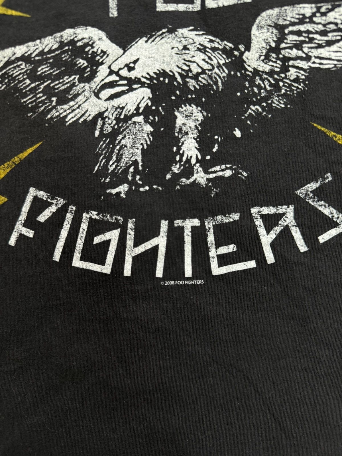 Band Tees Vintage 2008 Foo Fighters Rock Band Retro T-Shirt Y2K Hype Size US M / EU 48-50 / 2 - 6 Thumbnail