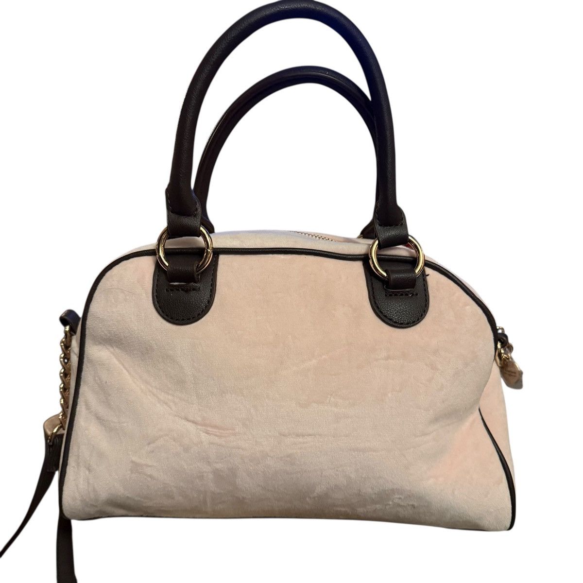 Juicy Couture Juicy Couture Powder Blush Heritage Bowler crossbody bag Size ONE SIZE - 3 Thumbnail