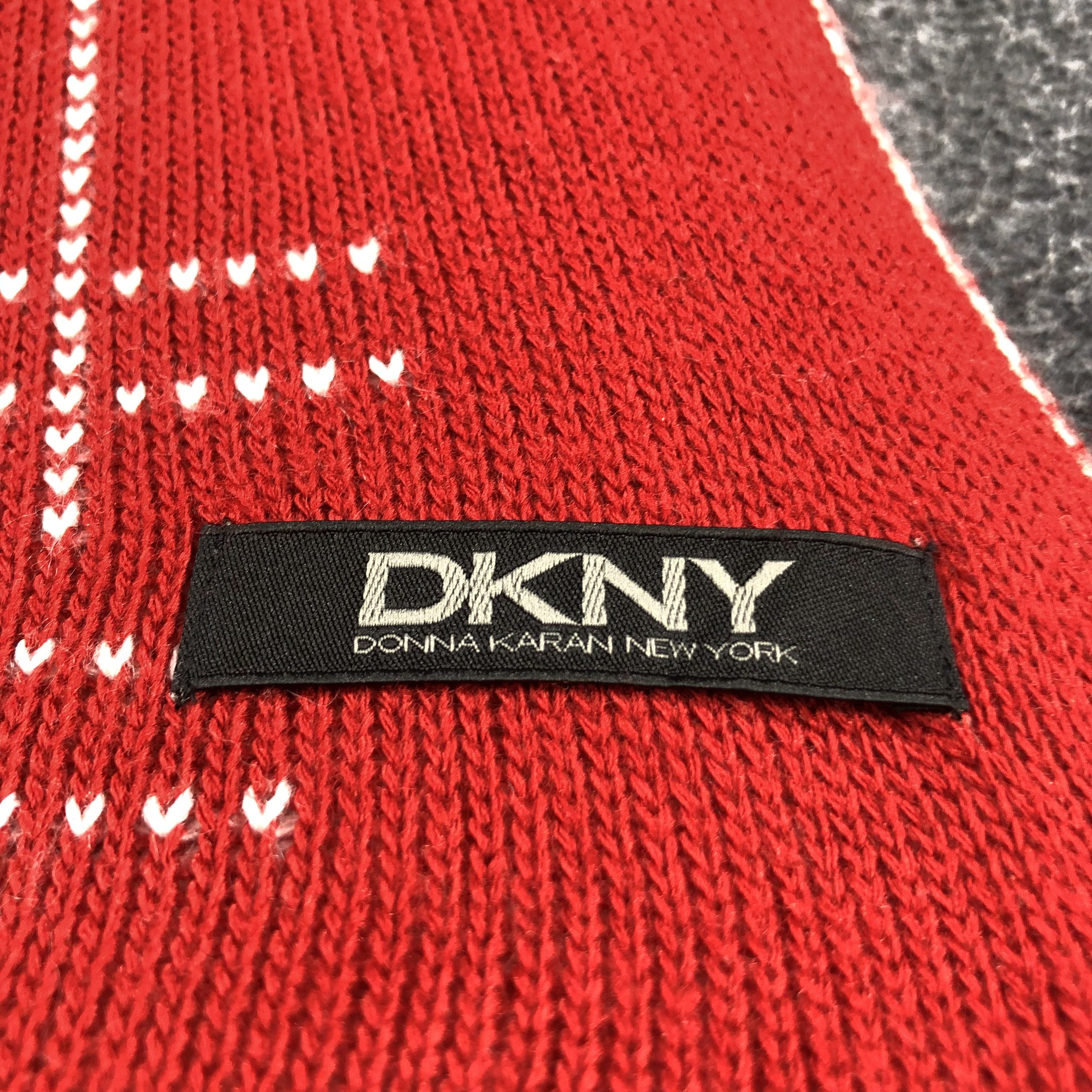 DKNY DKNY Wool Scarf Muffler V896 Size ONE SIZE - 4 Thumbnail