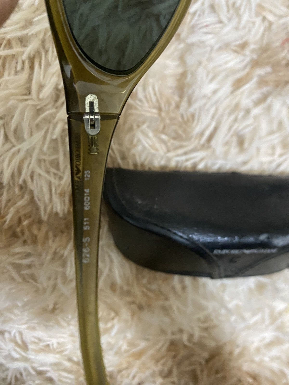 Emporio Armani Emporio Armani 626-S Sunglasses 511 Olive | Made in Italy Size ONE SIZE - 2 Thumbnail