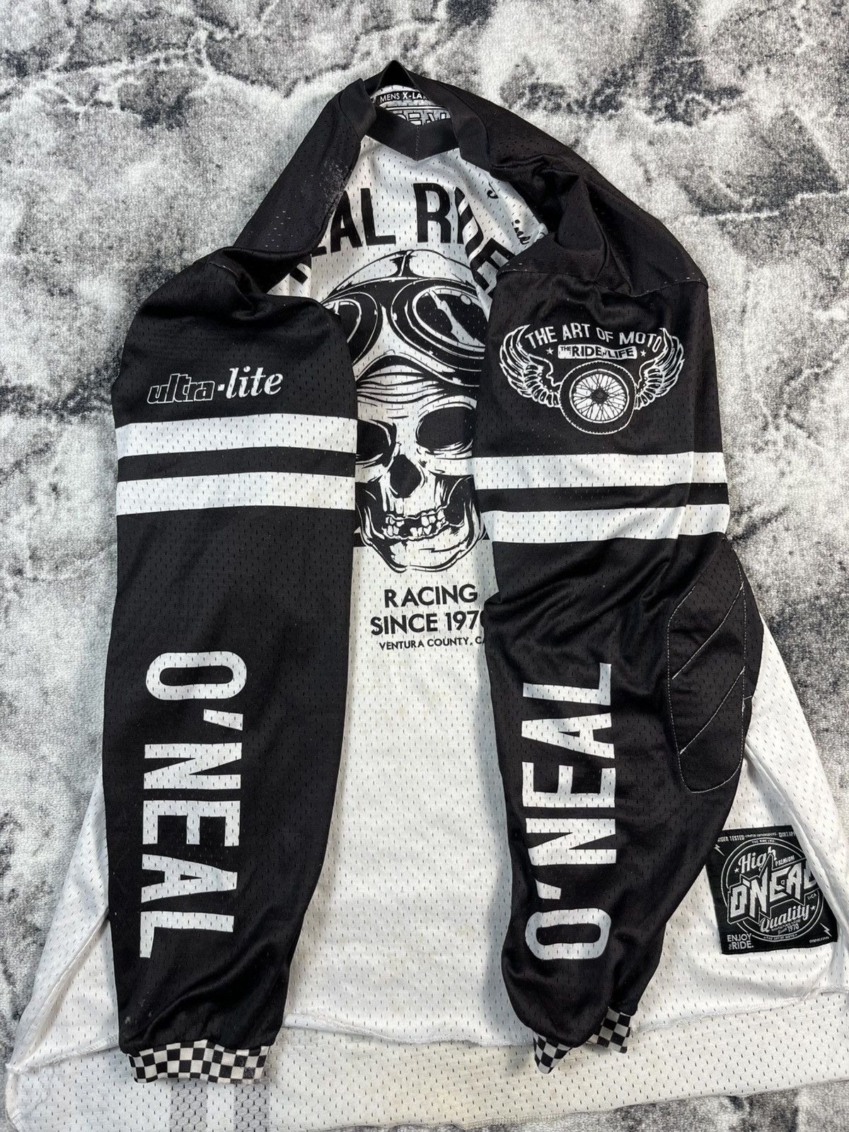 Other Vintage O’Neal Riders Skull Moto Jersey XXL Size US XXL / EU 58 / 5 - 12 Thumbnail