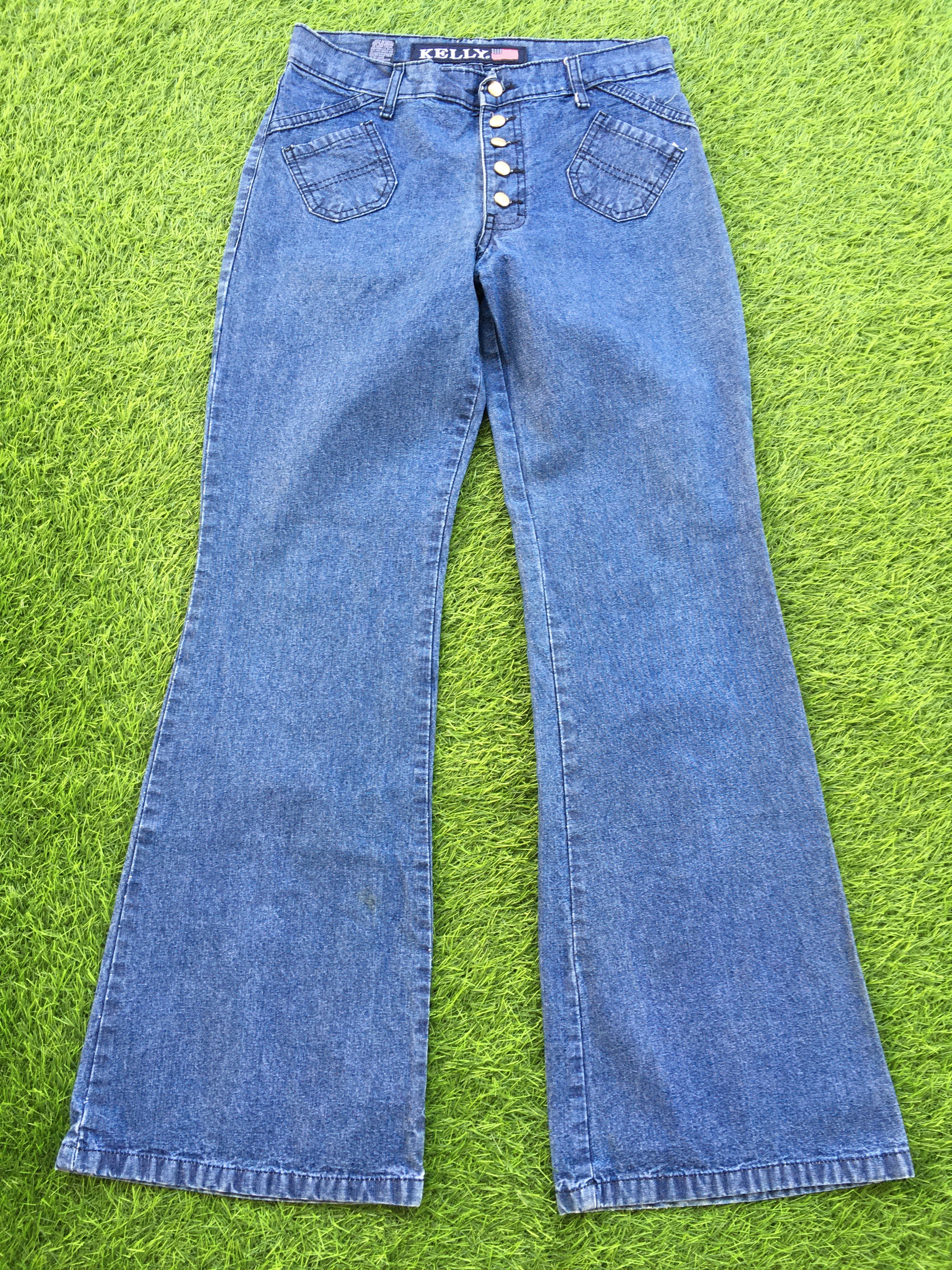 Vintage Bush Pant Casual Bootcut Jeans D-1040 Size 26" / US 2 / IT 38 - 1 Thumbnail