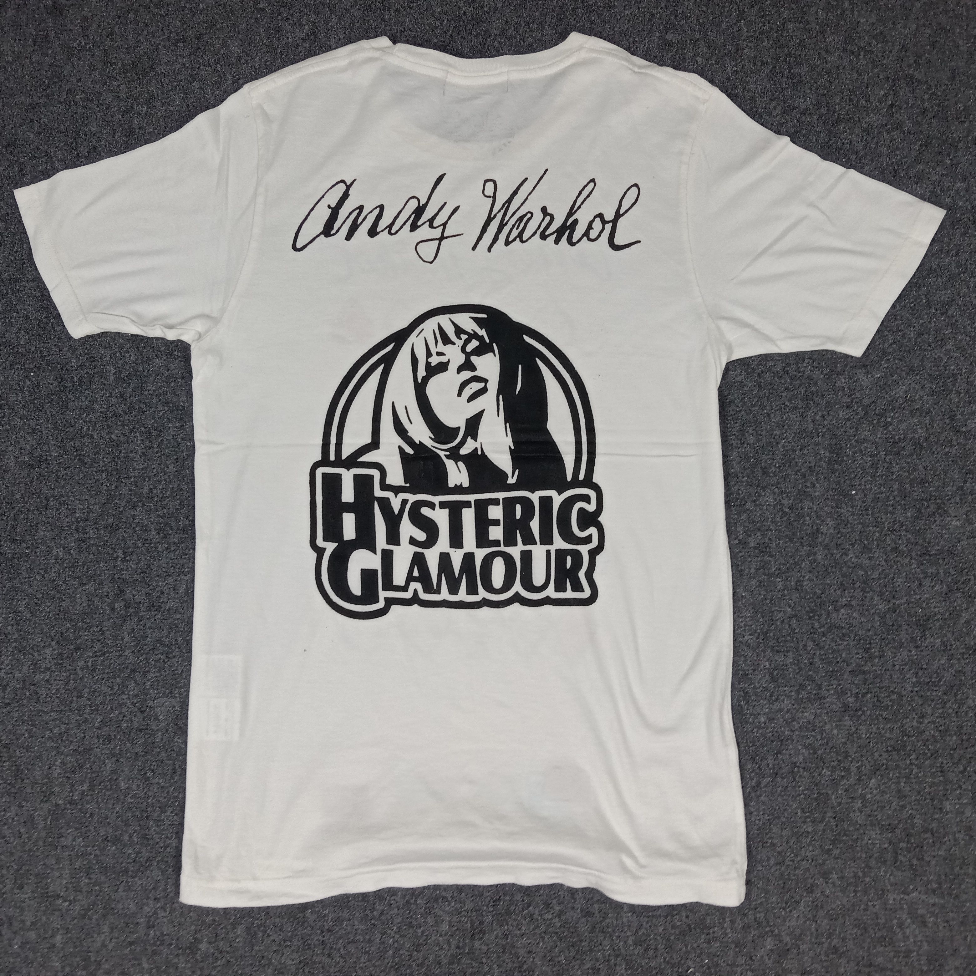 Andy Warhol × Hysteric Glamour × Vintage Ardy Warhol by Hysteric Glamour Japan Brand Tshirt Size S / US 4 / IT 40 - 1 Thumbnail