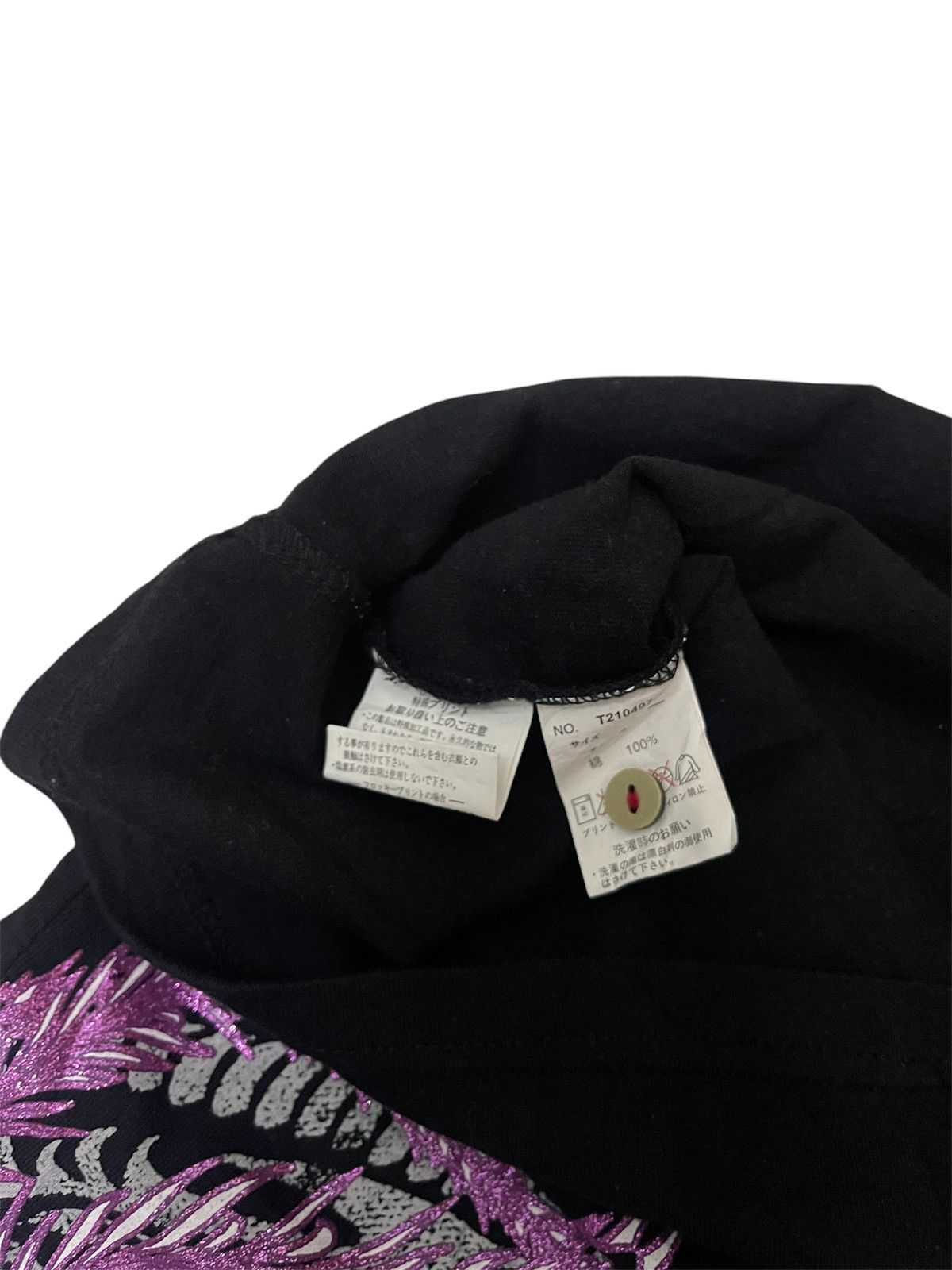 semanticdesign Vintage Semantic Design Sukajan Overprint Henley Tee Size US M / EU 48-50 / 2 - 10 Thumbnail