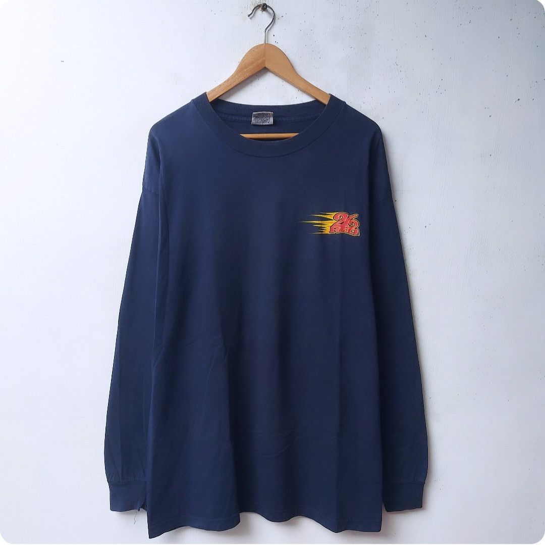 Vintage Vtg 90s RED Skateboards Long Sleeve Tshirt Size US L / EU 52-54 / 3 - 2 Thumbnail