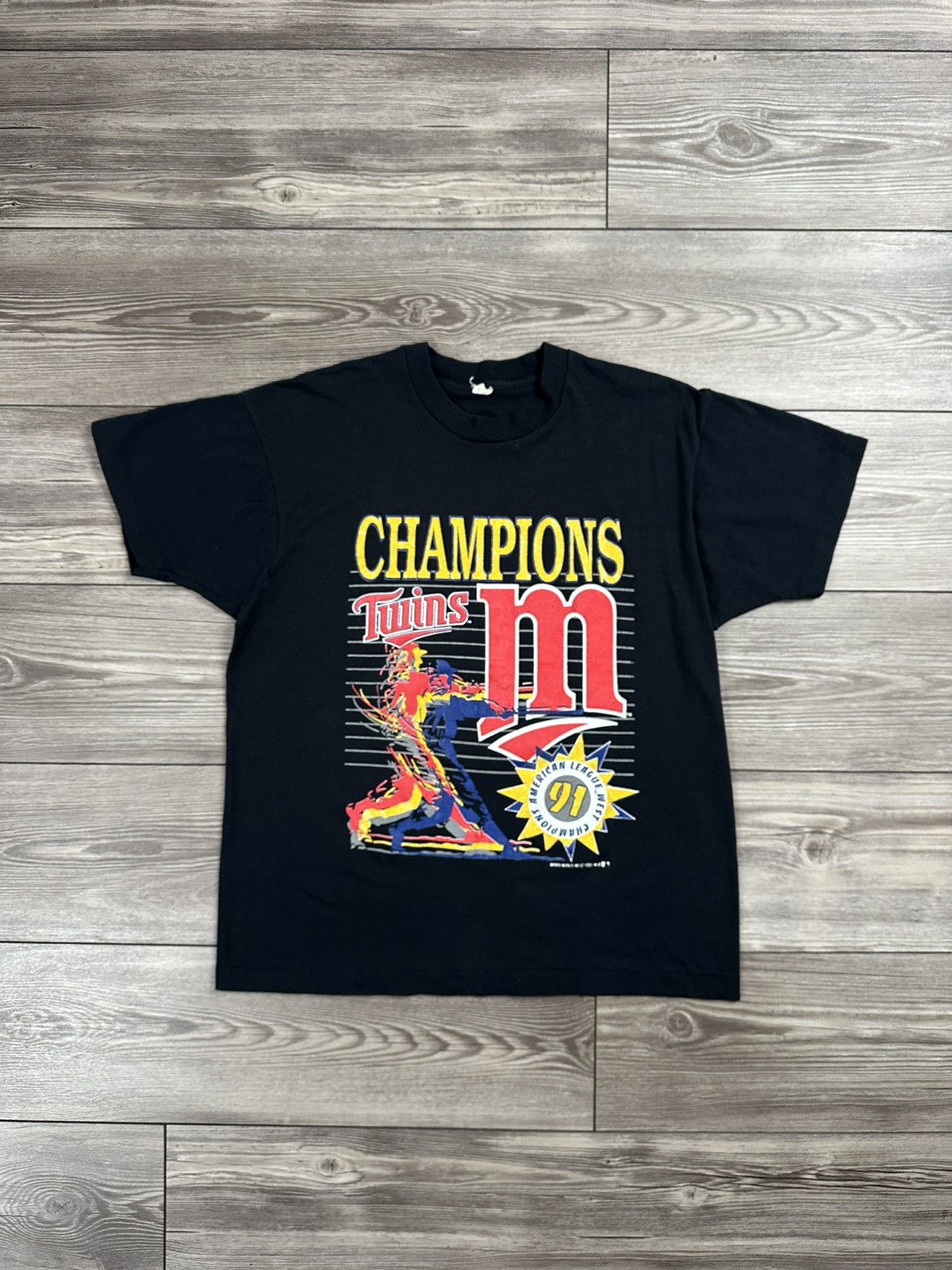 MLB × Vintage Vintage 90’s Minnesota Twins T Shirt Size US L / EU 52-54 / 3 - 1 Thumbnail
