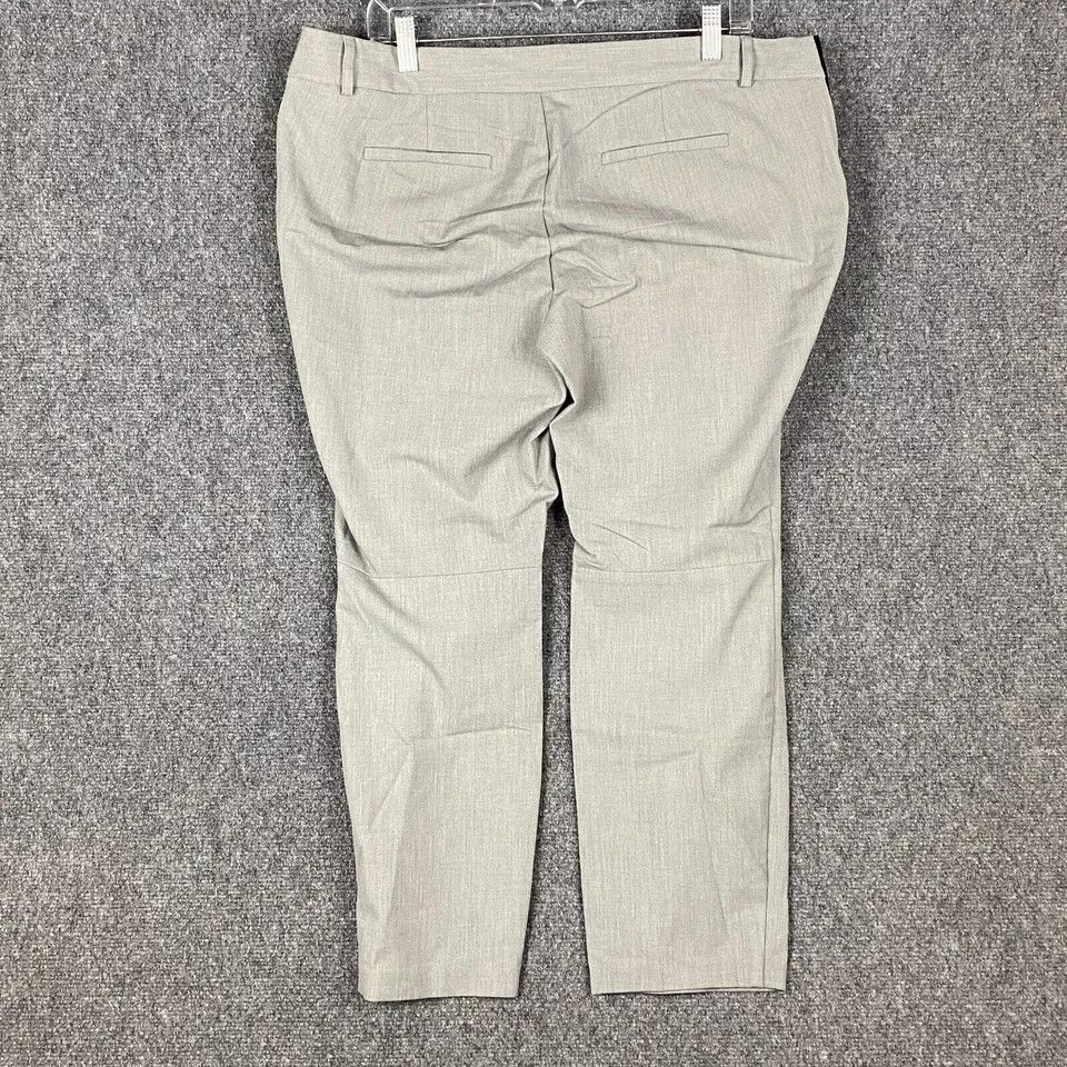 Other Motherhood Maternity Pants Women's XL Pull On Gray Stretch Size 38" / US 16 / IT 52 - 8 Thumbnail