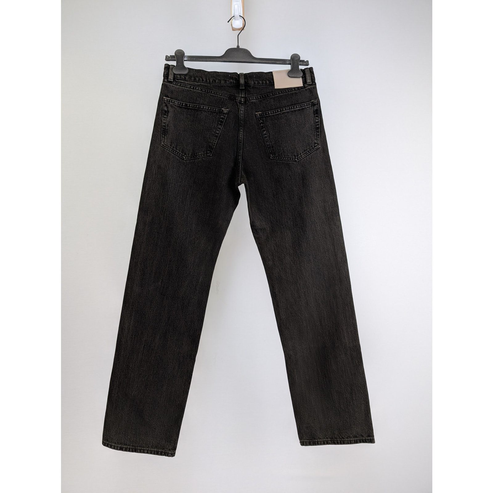 Our Legacy o1rshd1 Kamari Black Chain Twill Jean in Black Size US 31 - 8 Thumbnail