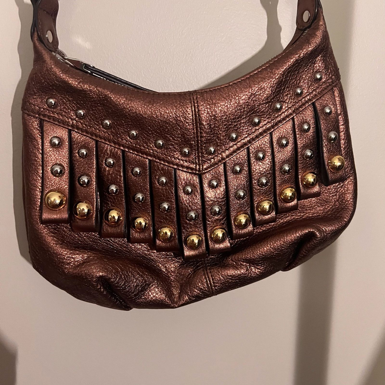 Other Bronze fringe bag by B. Maxowsky Size ONE SIZE - 8 Thumbnail