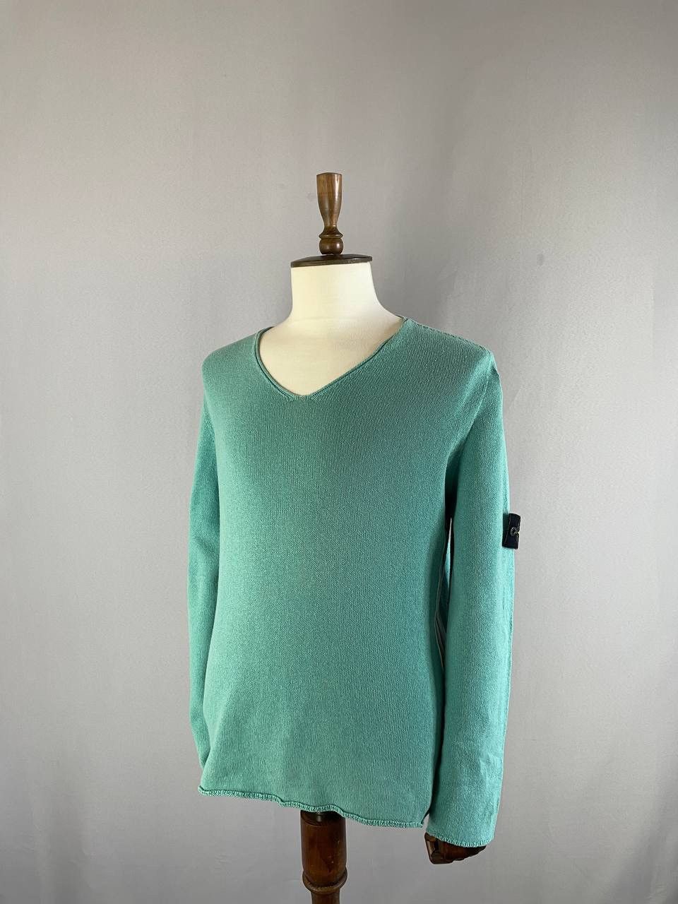 Stone Island Stone Island Sweater Green Size US L / EU 52-54 / 3 - 1 Thumbnail