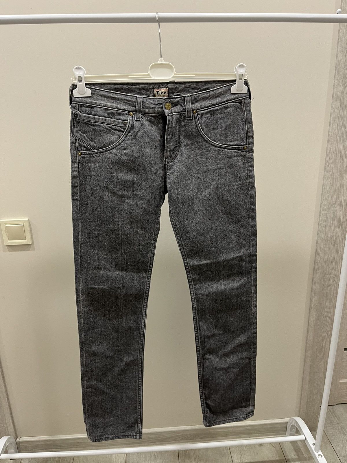 Lee Vintage 90s Lee Jeans Gray Y2K Straight Slim Streetwear Size US 28 / EU 44 - 1 Thumbnail