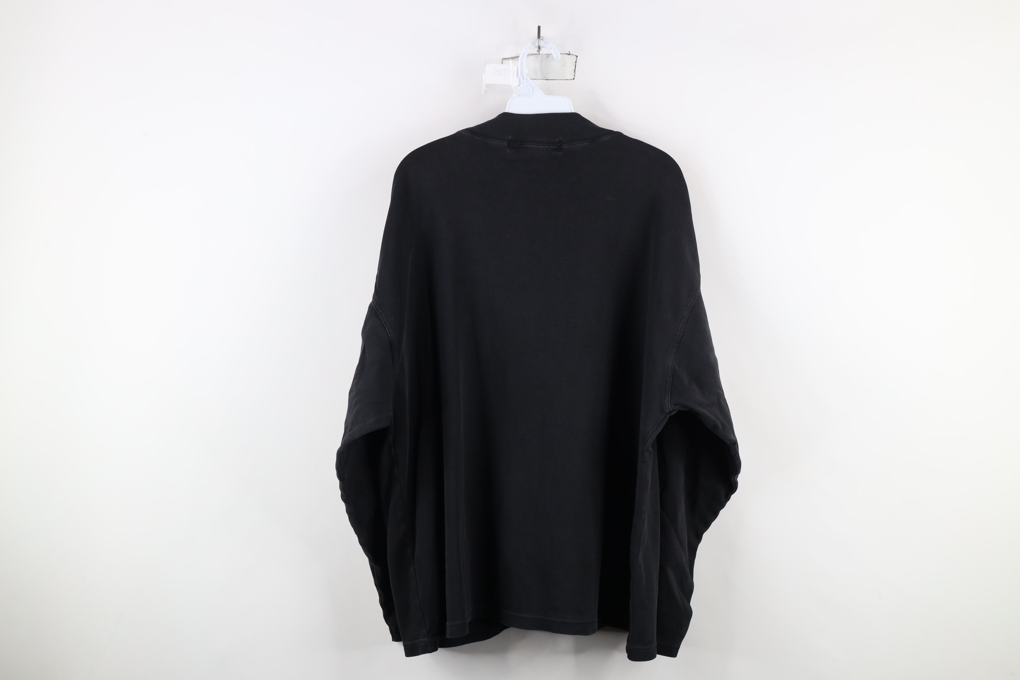 Vintage Vintage 90s Streetwear Knit Mock Neck Long Sleeve T-Shirt Size US XL / EU 56 / 4 - 10 Thumbnail