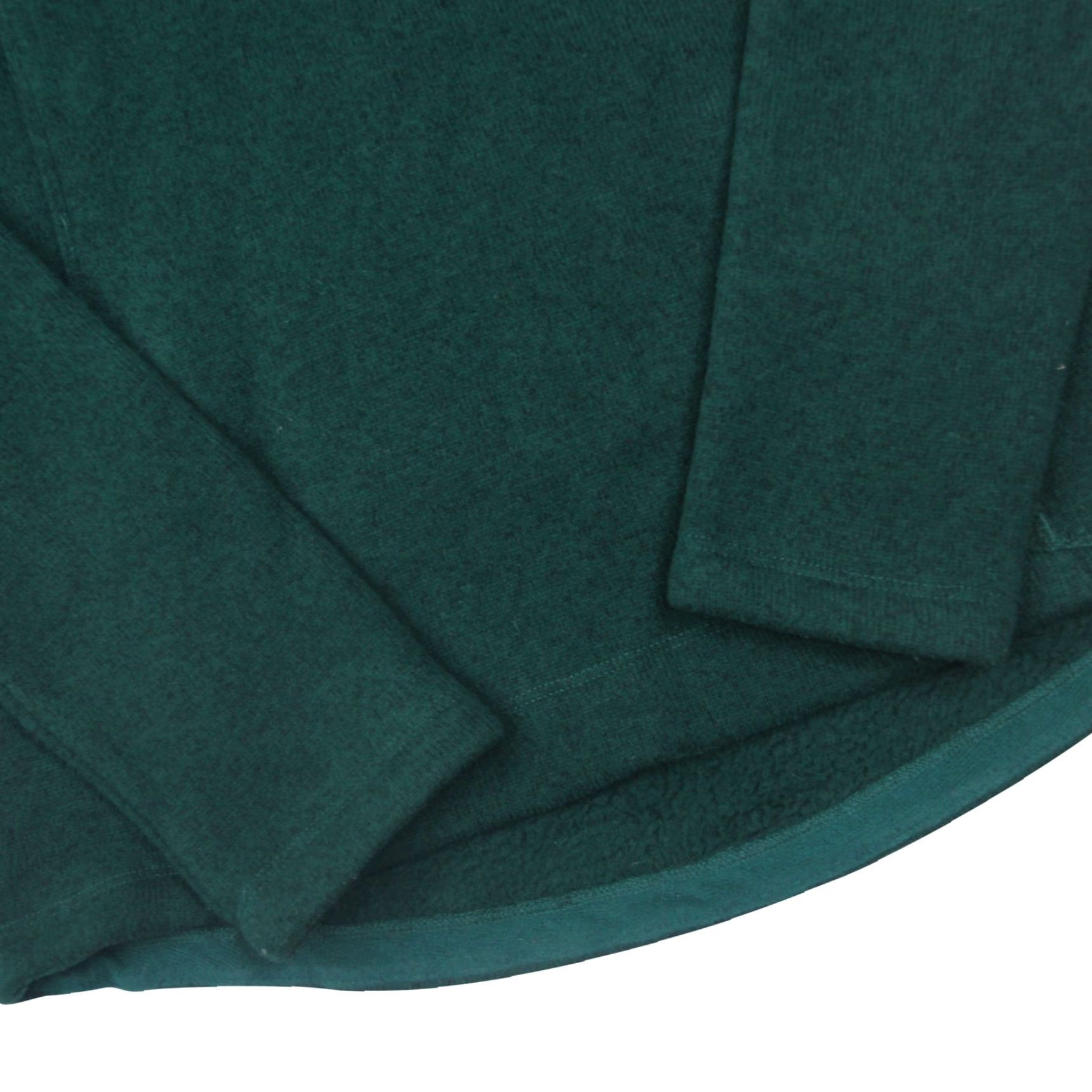 The North Face VINTAGE The North Face Womens Small Crescent Fleece Hooded Sweater Green Size S / US 4 / IT 40 - 3 Thumbnail