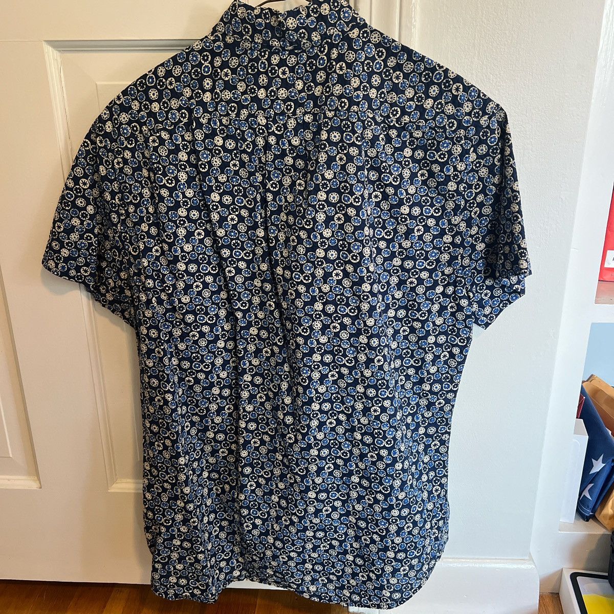 J.Crew J Crew Seersucker Short Sleeve Size US M / EU 48-50 / 2 - 2 Thumbnail