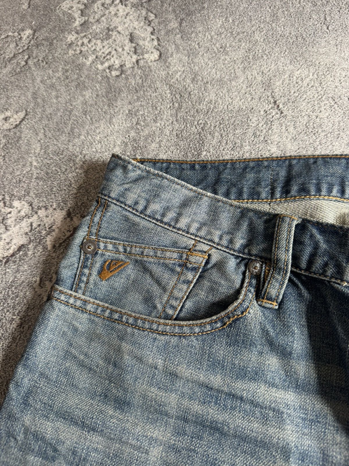 Quicksilver Quiksilver 36 vintage denim shorts 🩳 surf style Y2K Size US 36 / EU 52 - 11 Thumbnail