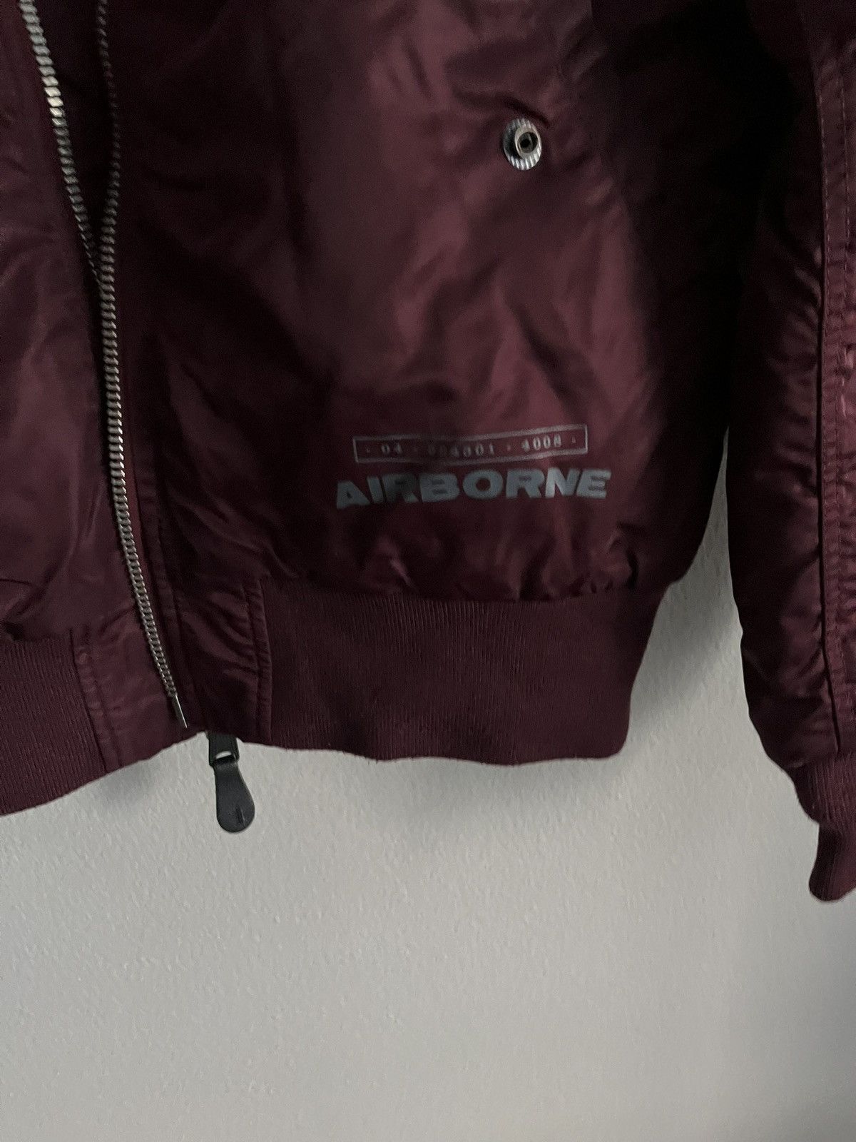 Alpha Industries Alpha Industries Reversible Burgundy/Camo Bomber Jacket Size US L / EU 52-54 / 3 - 2 Thumbnail