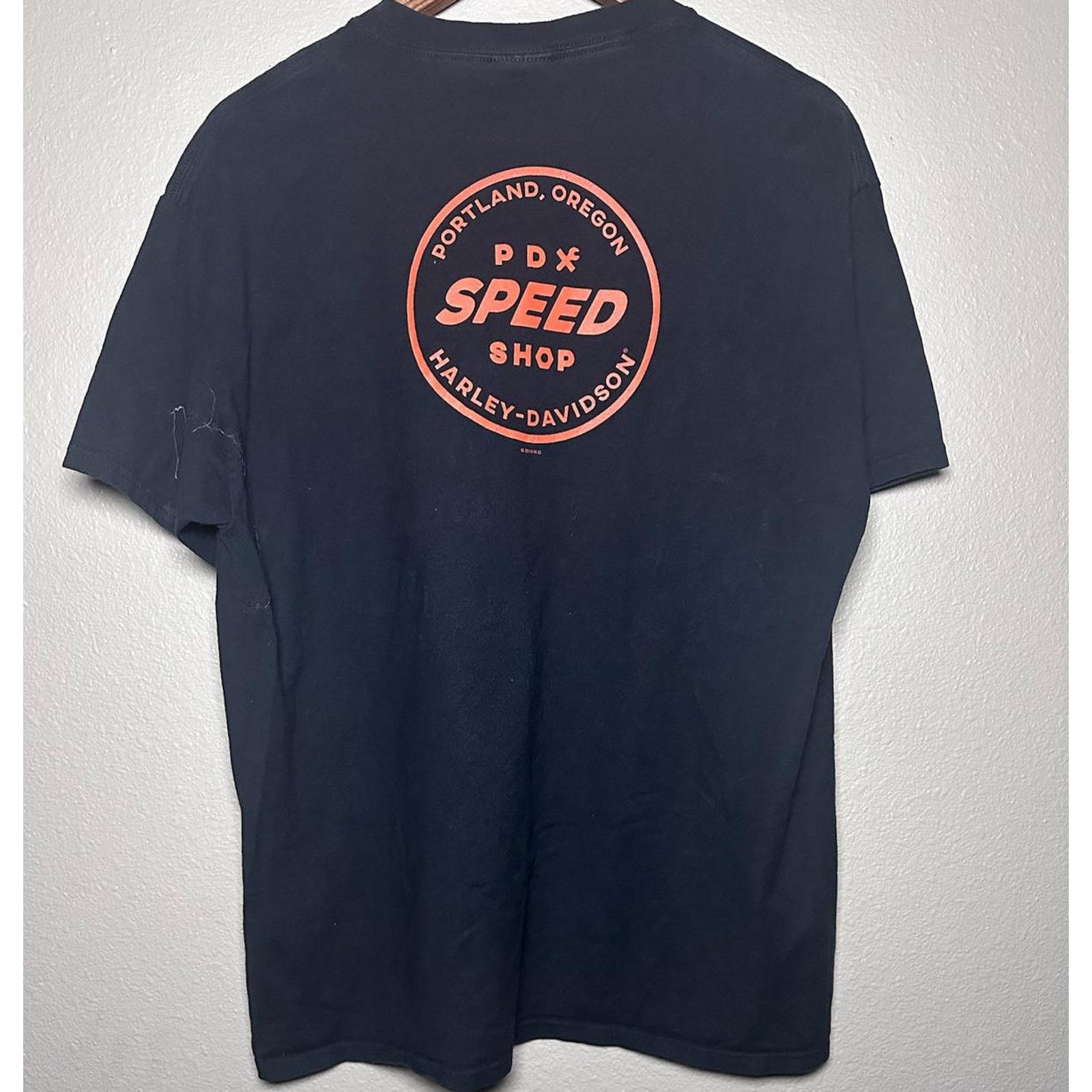 Harley Davidson 🔥 Harley-Davidson "PDX Speed Shop" Tee – Size L Size US L / EU 52-54 / 3 - 2 Thumbnail