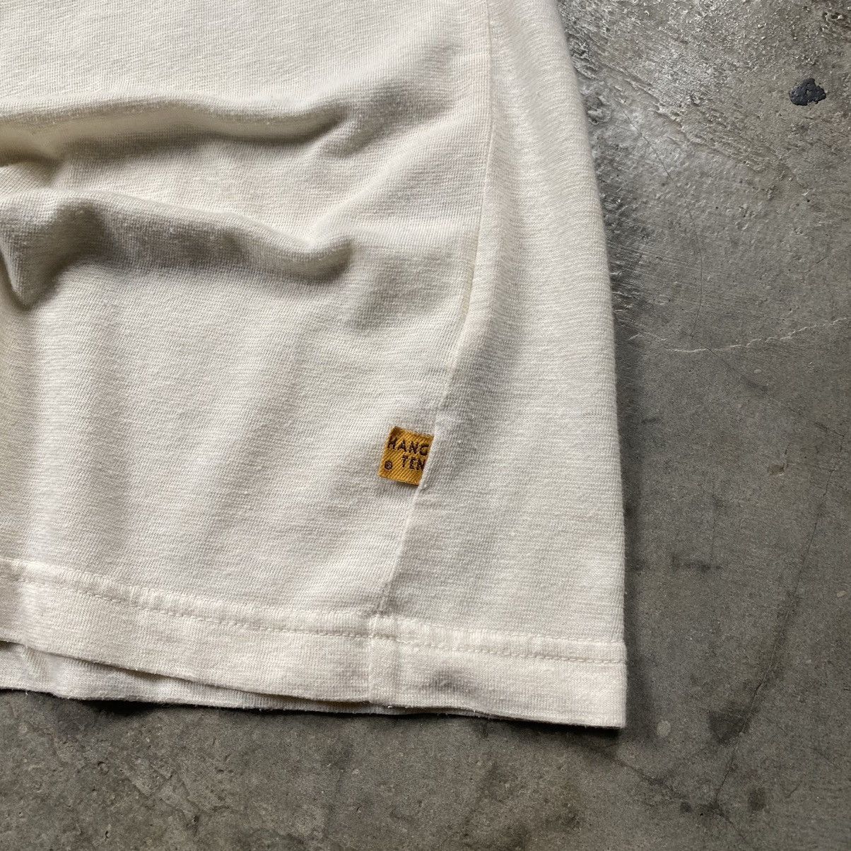 Hang Ten × Vintage Vintage Retro Hang Ten Surf Striped Polos Tee Size US M / EU 48-50 / 2 - 3 Thumbnail