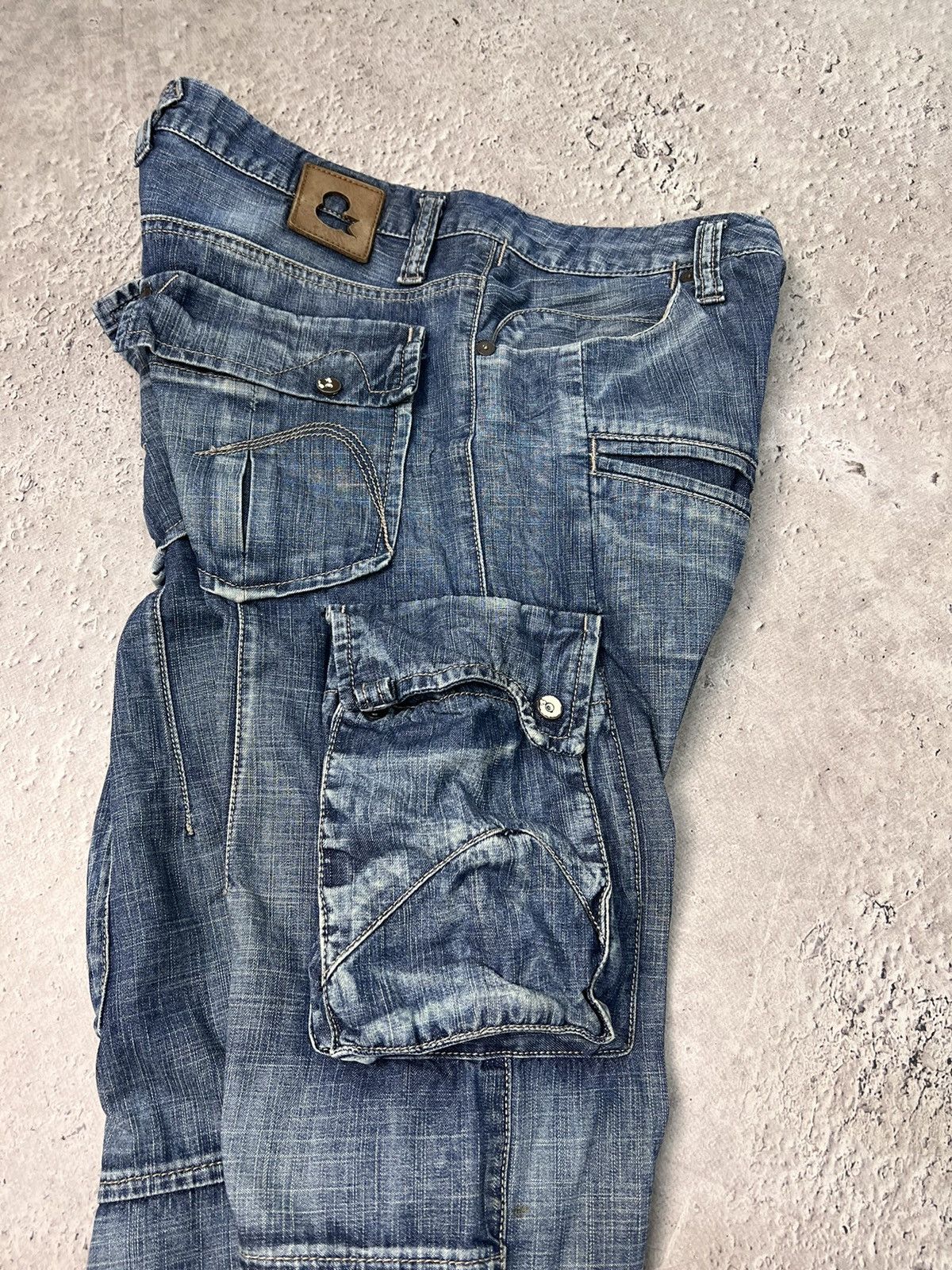 Diesel VTG Balenciaga Style Diesel Baggy Washed Jeans y2k Size US 31 - 7 Thumbnail