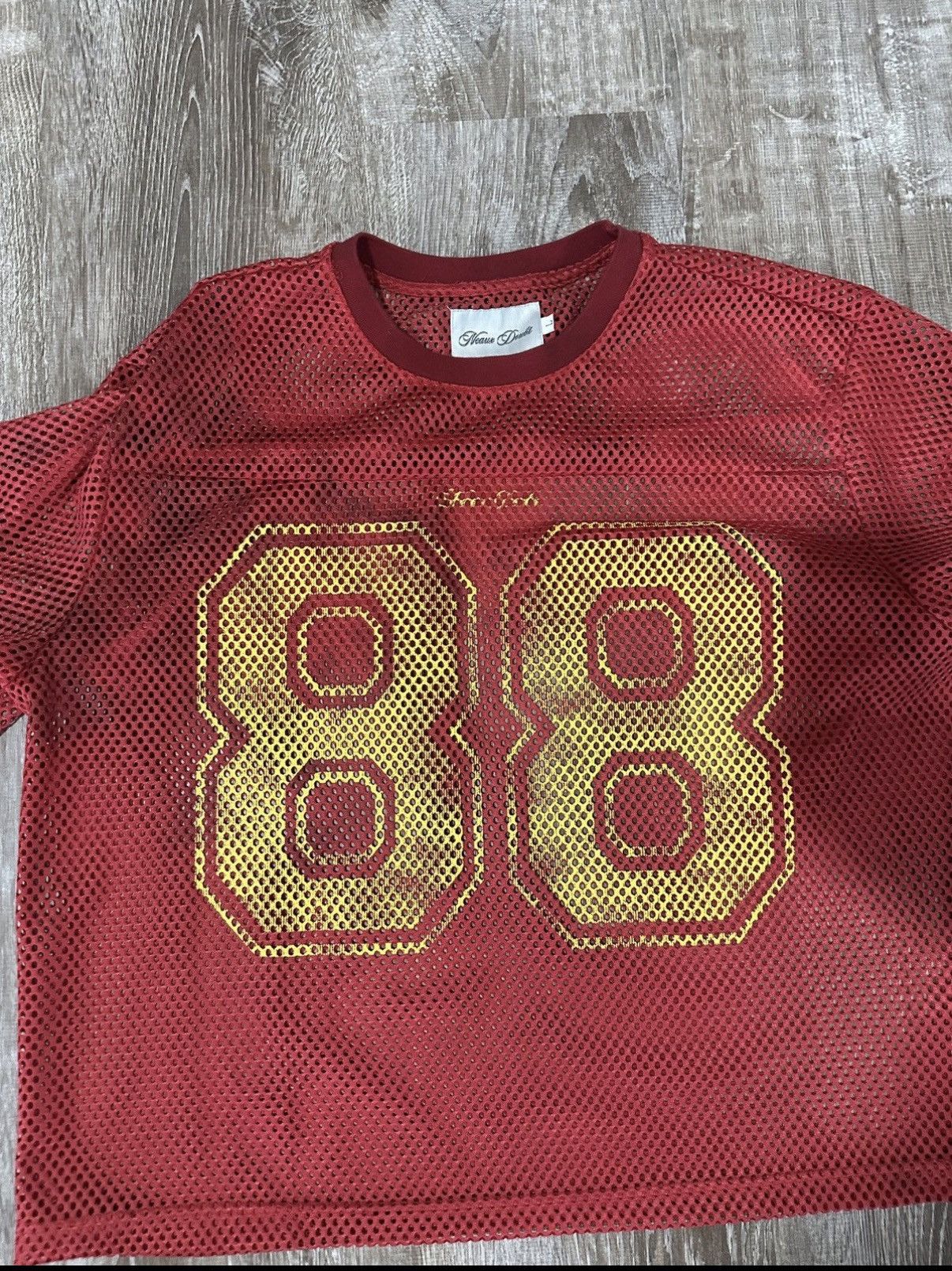 Other Neaux Doubt Mesh Football Jersey Red 88 Size US L / EU 52-54 / 3 - 1 Thumbnail