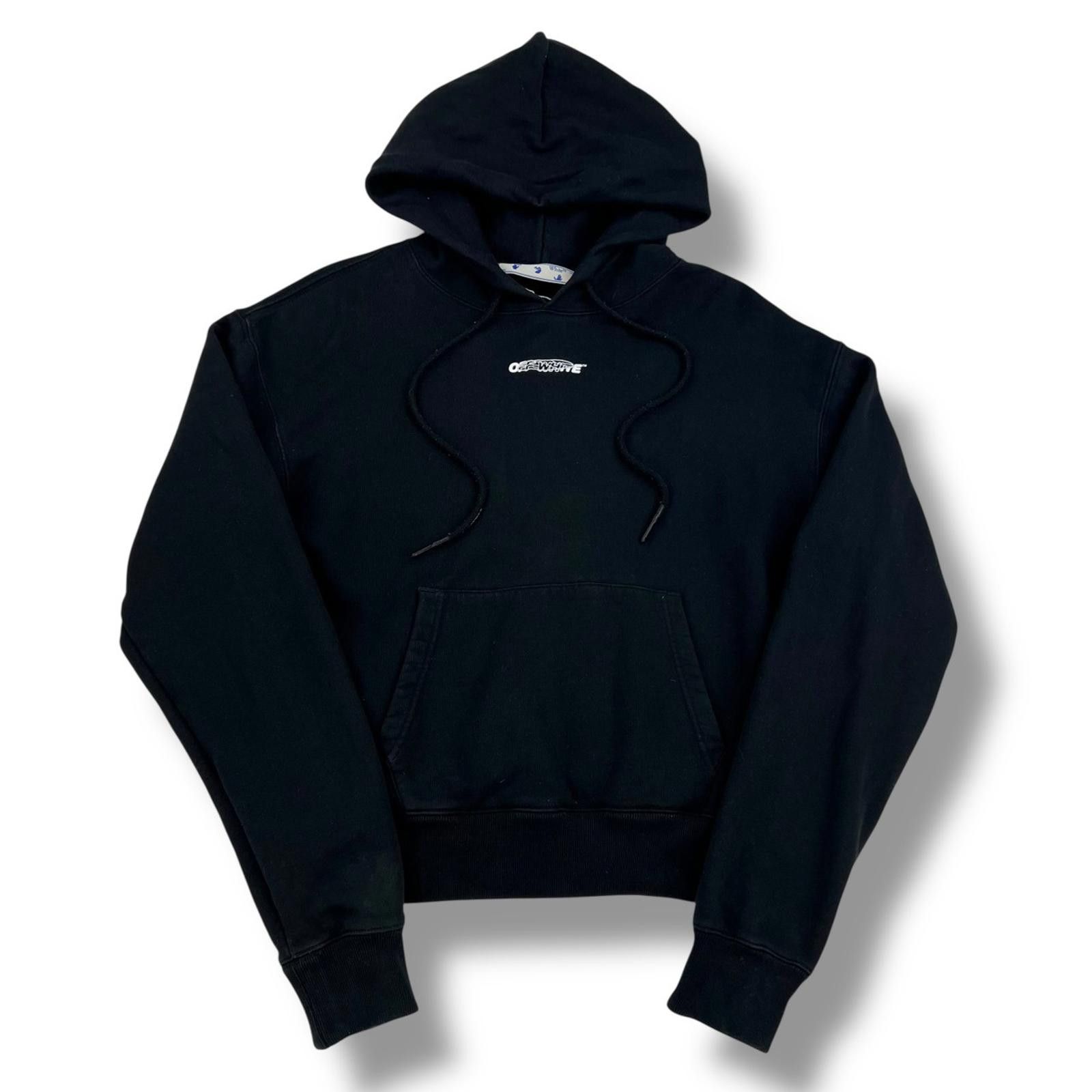 Off-White Off-White Oil Worker Black Hoodie Size US XS / EU 42 / 0 - 3 Thumbnail