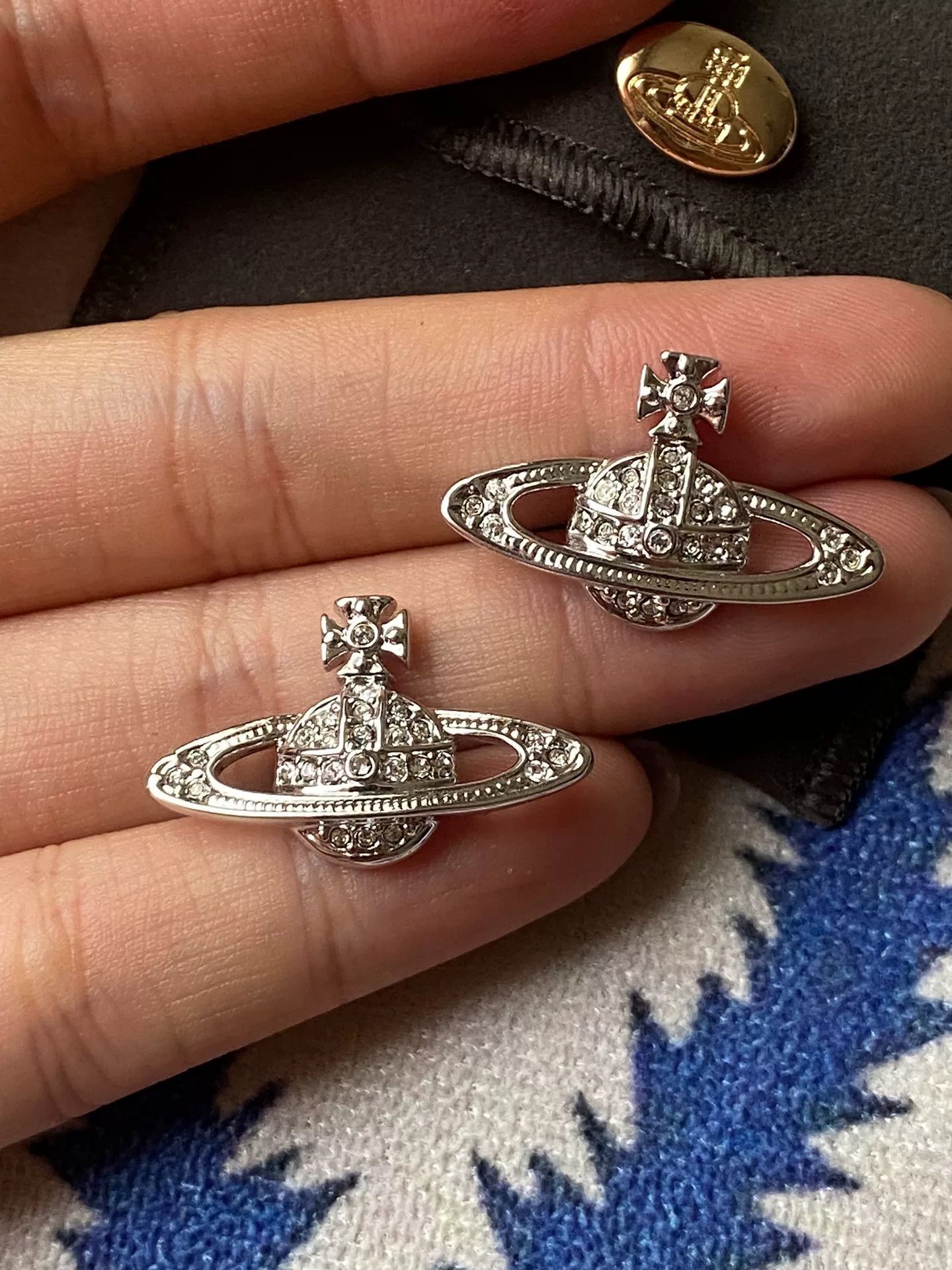 Vivienne Westwood vivienne westwood vintage saturn earrings Size ONE SIZE - 1 Thumbnail