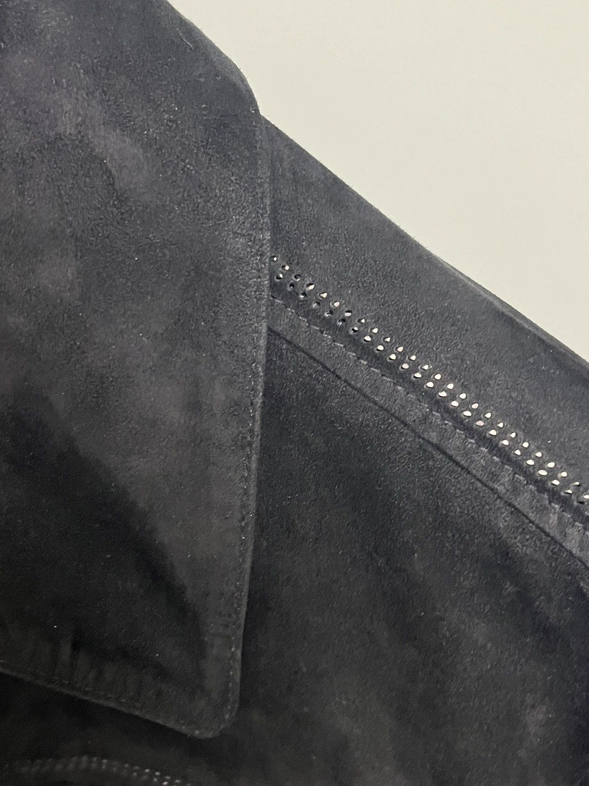 John Varvatos Suede trucker jacket. 52 Size US L / EU 52-54 / 3 - 17 Thumbnail