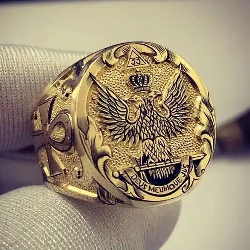 Jewelry Double-Headed Eagle Ring Size ONE SIZE - 4 Thumbnail