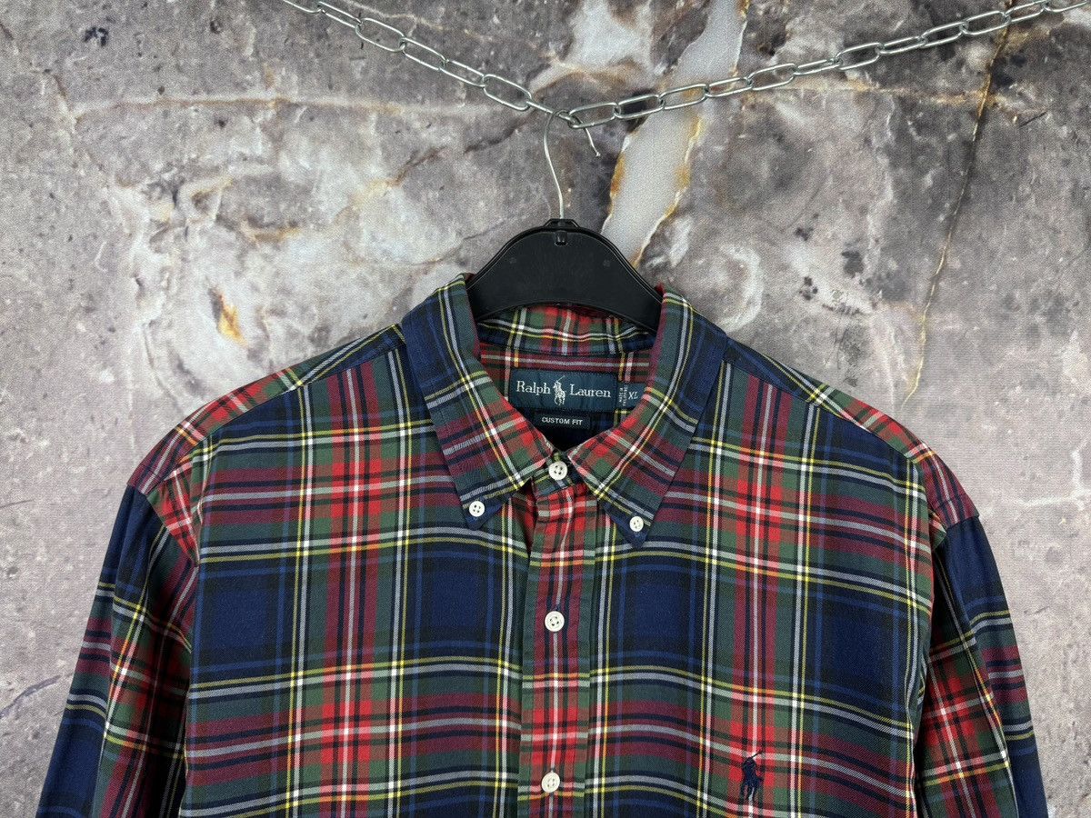 Polo Ralph Lauren Polo Ralph Lauren Plaid Button Down Shirt Custom Fit Size US XL / EU 56 / 4 - 2 Thumbnail