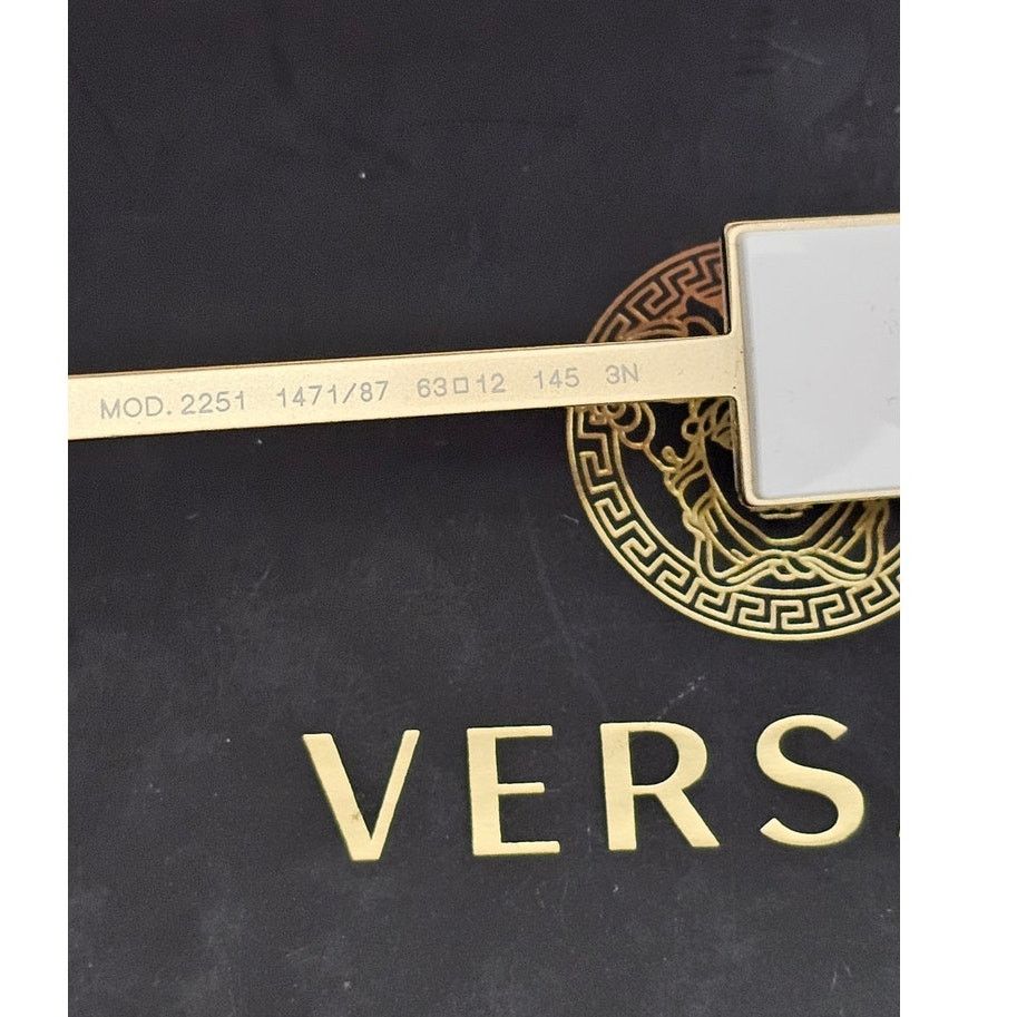 Versace Versace men's VE2251 navigator/pilot sunglasses Size ONE SIZE - 8 Thumbnail