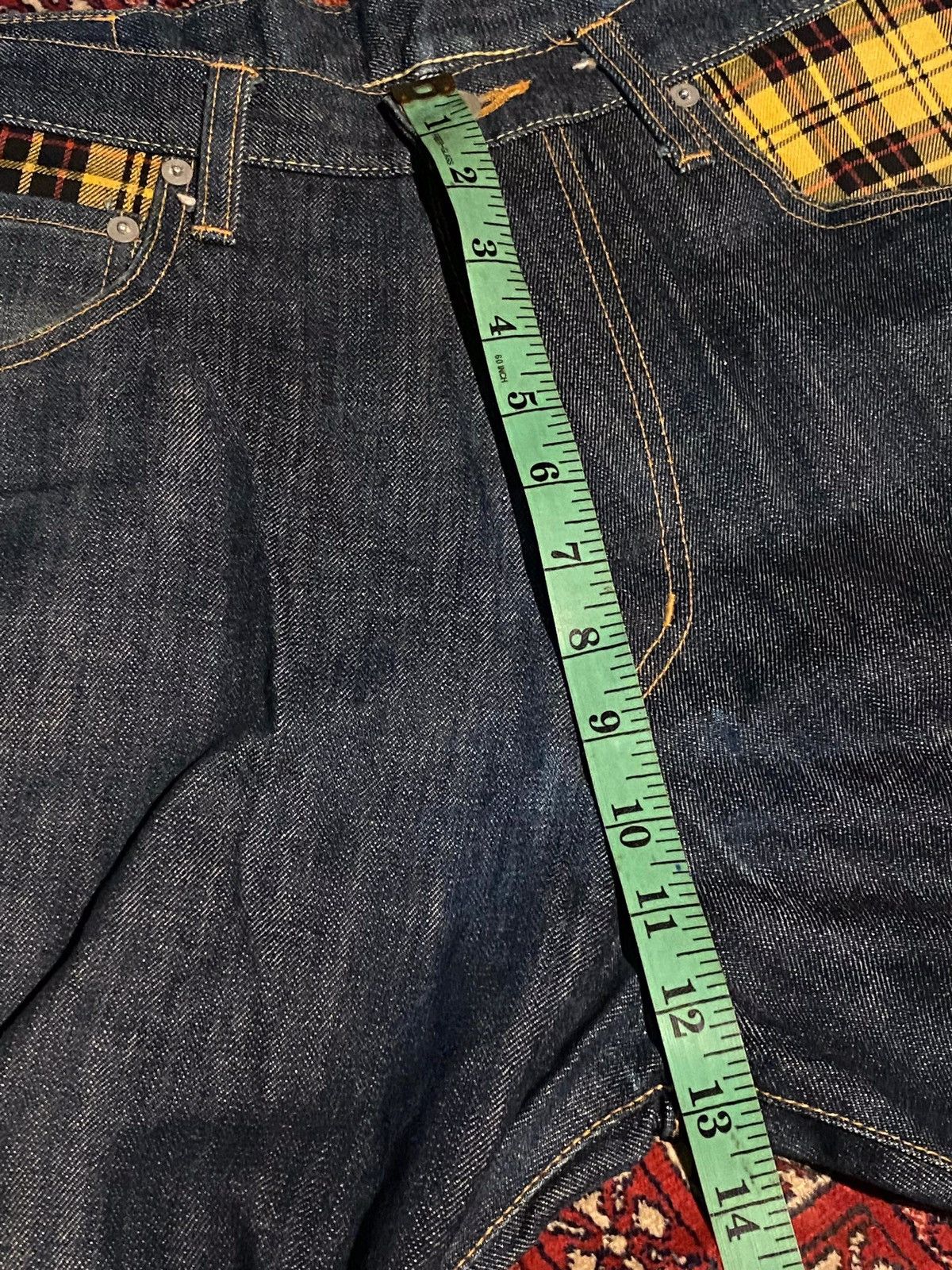 Designer × Japanese Brand Vintage Rocket Saddles & Co Made In Japan Blue Denim Size US 33 - 10 Thumbnail