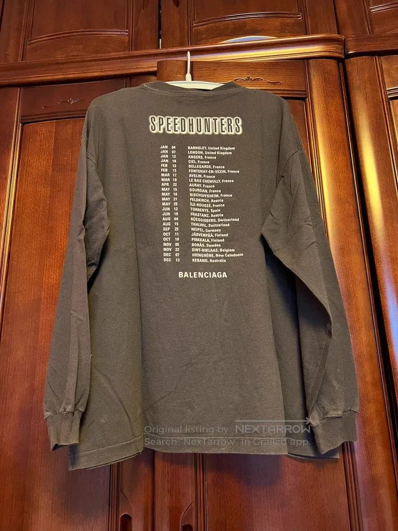Balenciaga Balenciaga Portrait Printed Long Sleeve Size US S / EU 44-46 / 1 - 2 Thumbnail