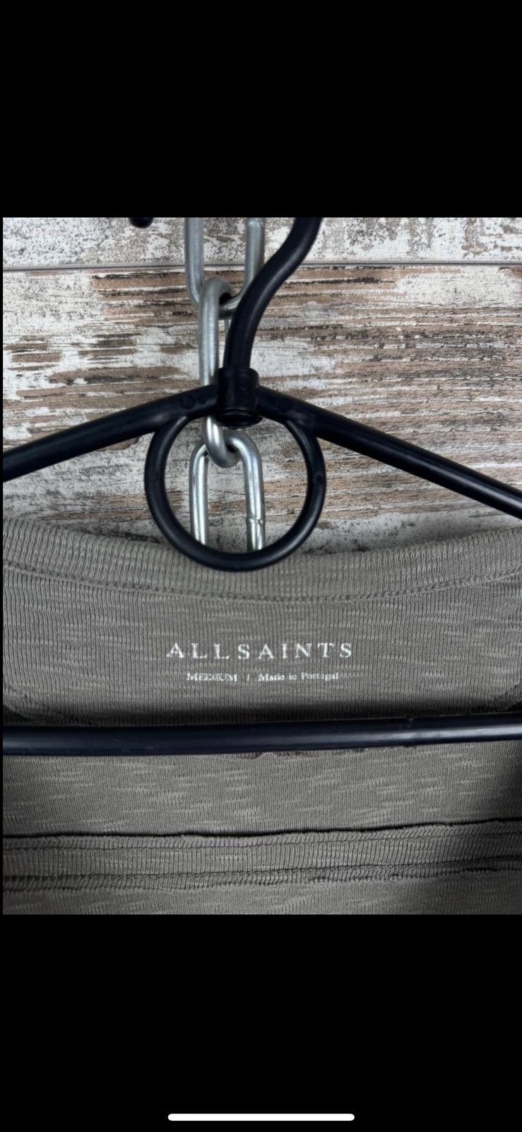Allsaints × Vintage Mens Vintage Allsaints Avant Garde Long Sleeve T Shirt Tee Size US M / EU 48-50 / 2 - 6 Thumbnail
