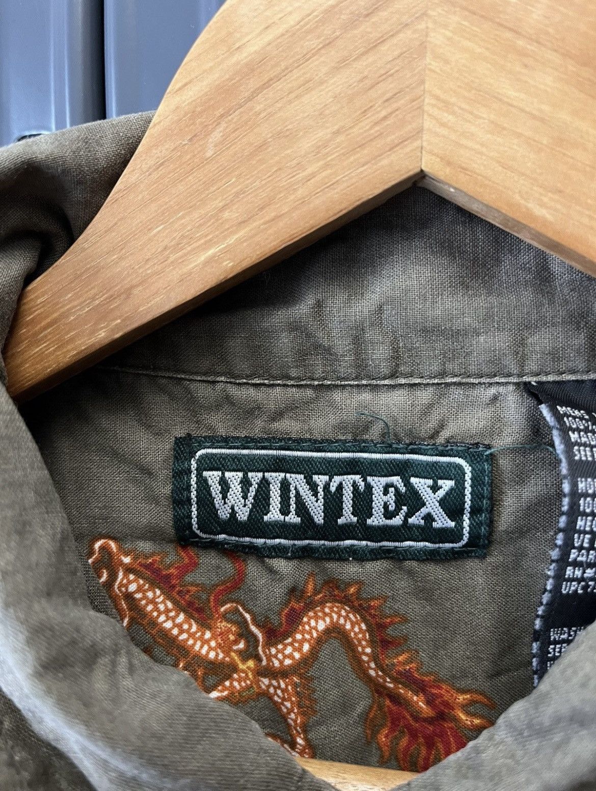 Japanese Brand Vintage Japanese Dragon Shirt Size US L / EU 52-54 / 3 - 4 Thumbnail