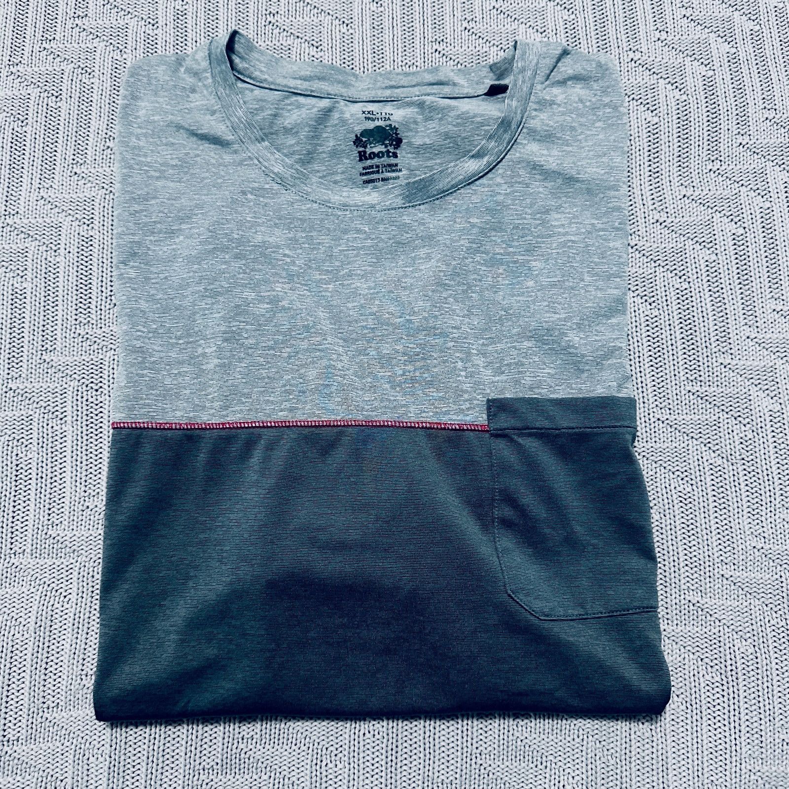 Roots Roots gray short sleeve athletic shirt Size US XXL / EU 58 / 5 - 1 Thumbnail