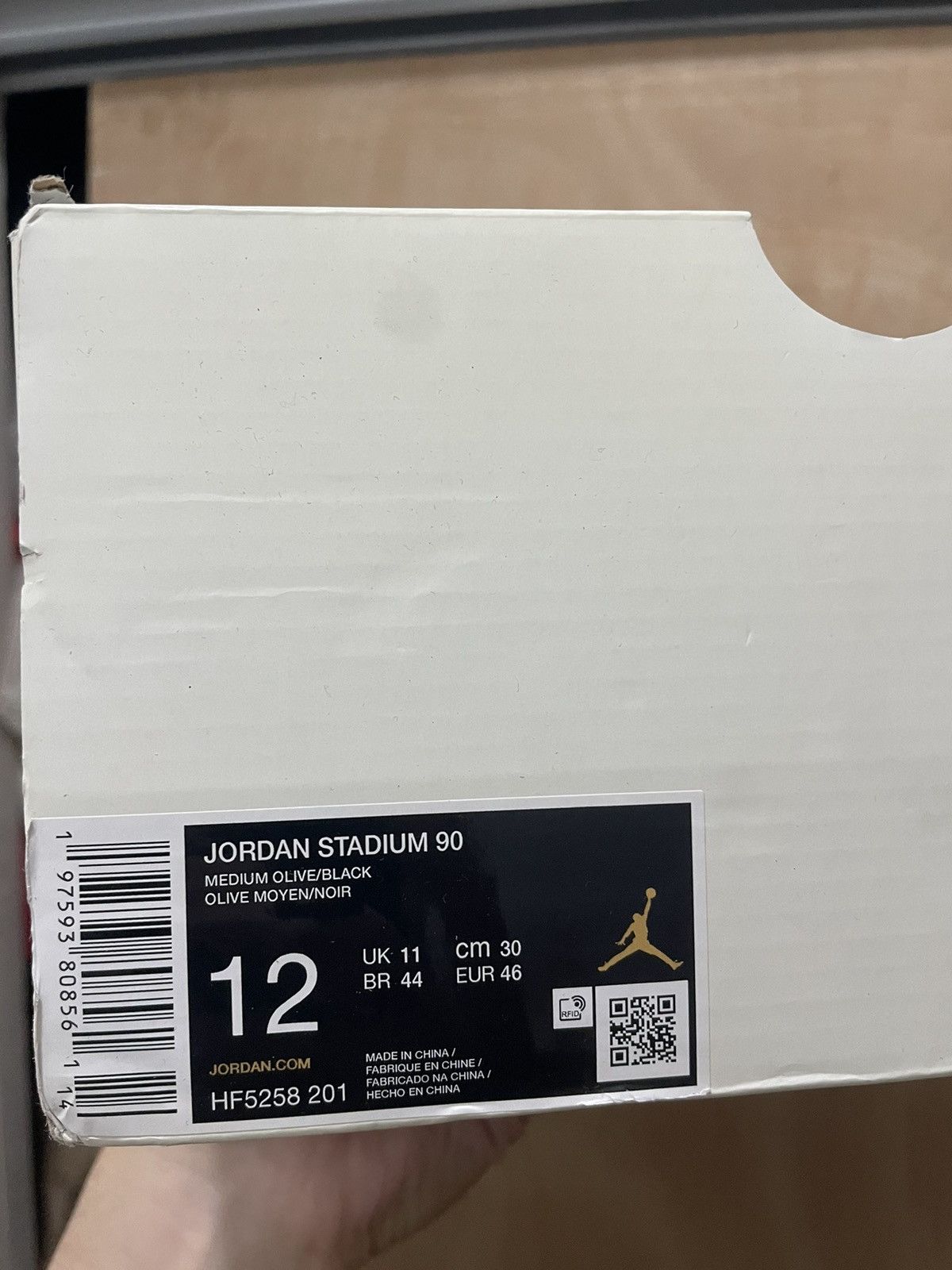 Jordan Brand Size 12 Jordan Stadium Low Olive/Black brand new Size US 12 / EU 45 - 11 Thumbnail