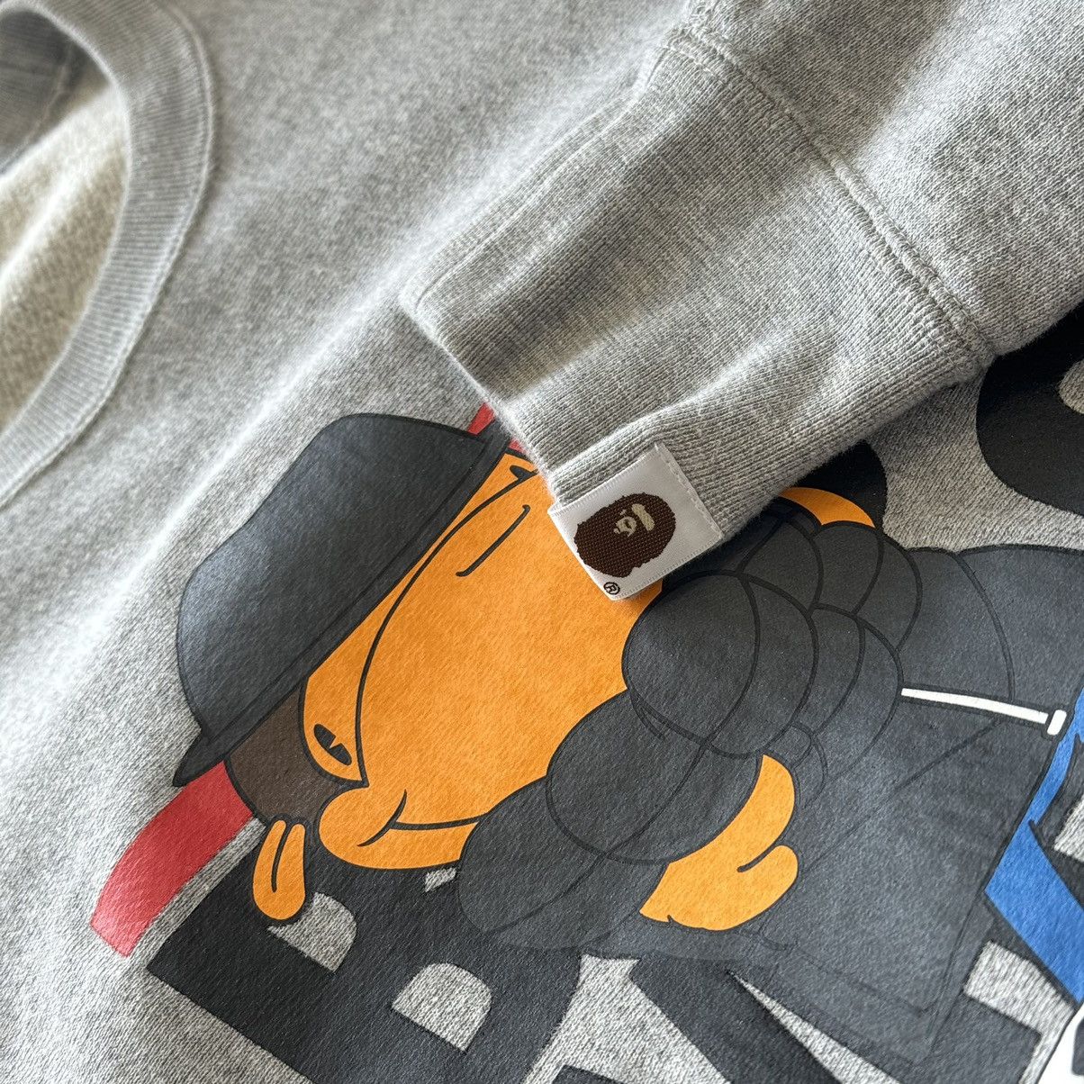 Bape OG Baby Milo Run DMC Logo Crewneck Sweater Size US M / EU 48-50 / 2 - 8 Thumbnail