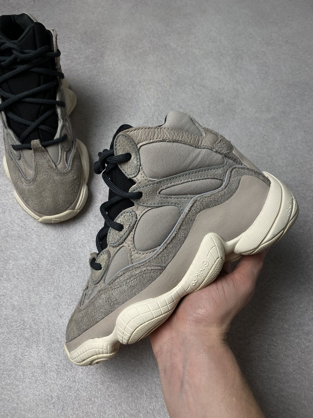 Yeezy Adidas Yeezy Boost 500 high Mist Stone GV7775 Size US 6 / IT 36 - 8 Thumbnail